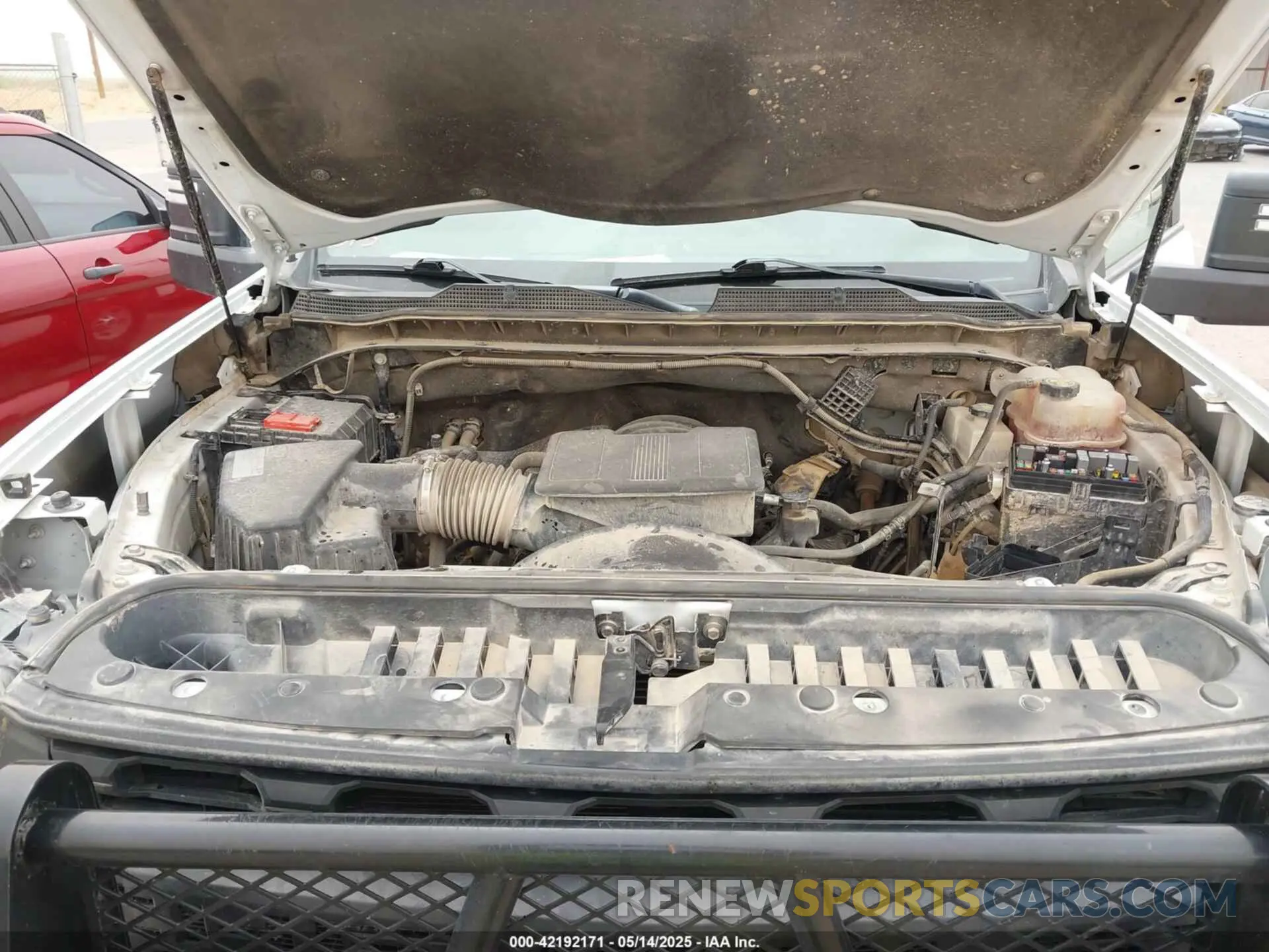 10 Photograph of a damaged car 1GC1YLE70MF136474 CHEVROLET SILVERADO 2500HD 2021