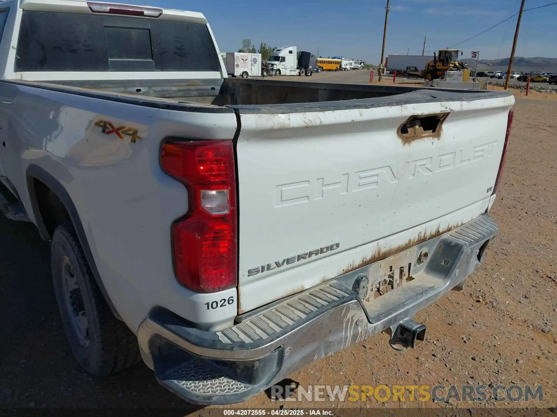 6 Photograph of a damaged car 1GC1YNEY9MF173804 CHEVROLET SILVERADO 2500HD 2021