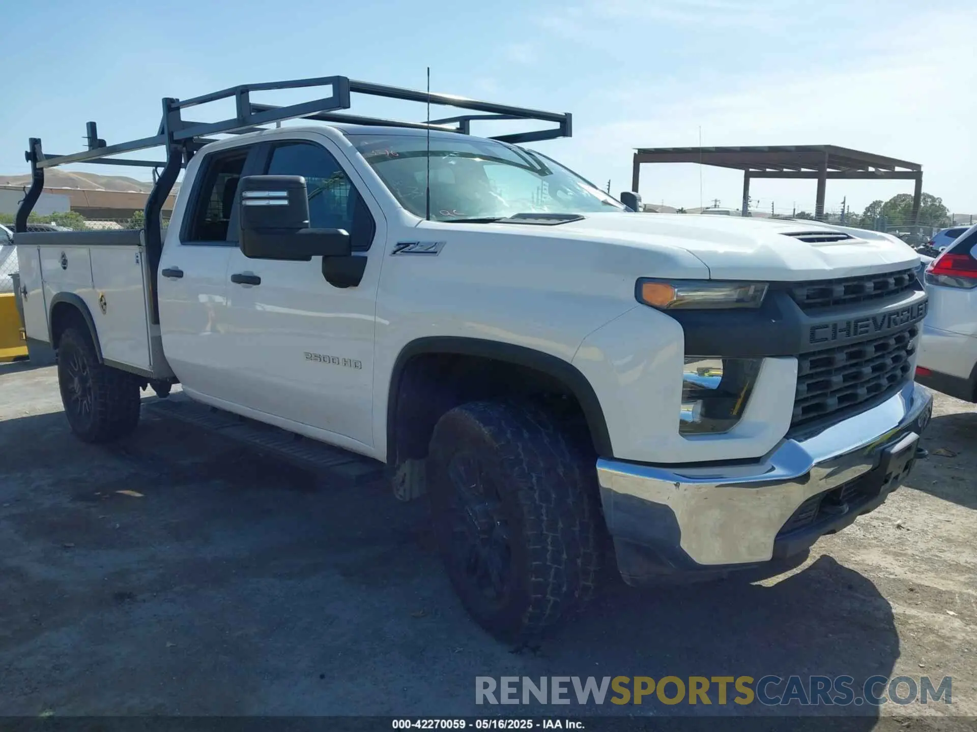 1 Photograph of a damaged car 1GC2YLE75MF175176 CHEVROLET SILVERADO 2500HD 2021