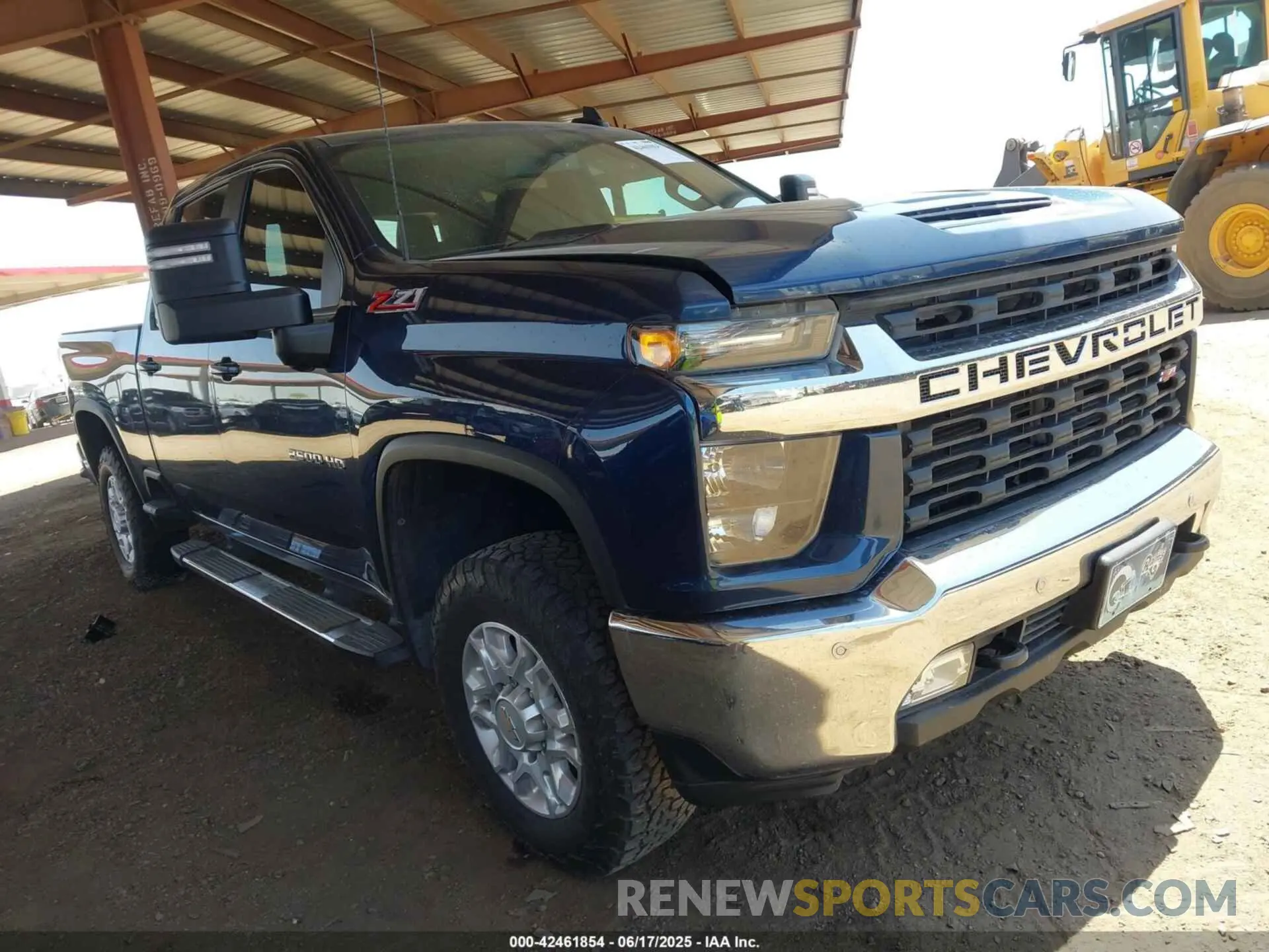 1 Photograph of a damaged car 1GC4YNE77MF180867 CHEVROLET SILVERADO 2500HD 2021