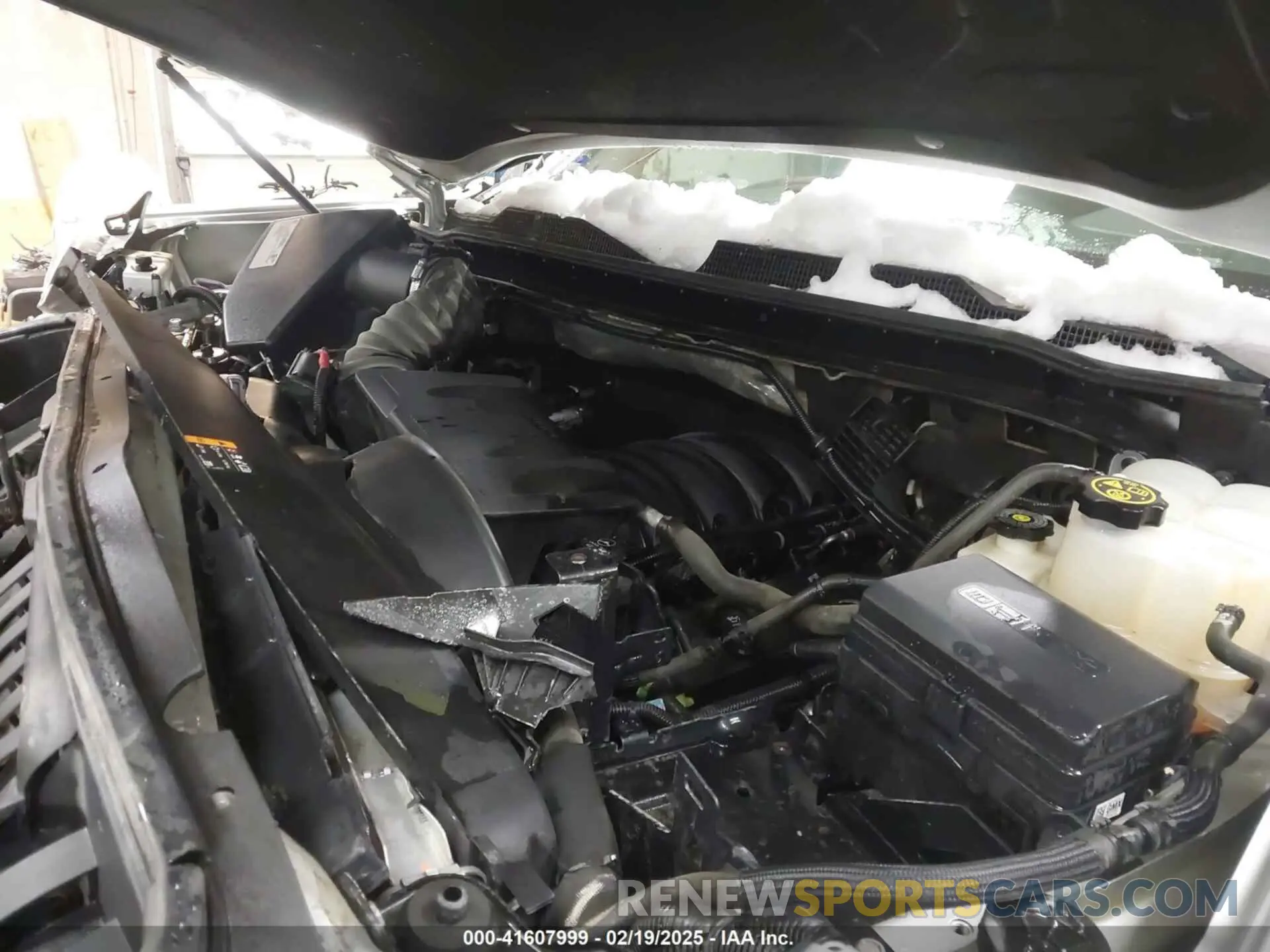 9 Фотография поврежденного автомобиля 1GC4YPE74MF249946 CHEVROLET SILVERADO 2500HD 2021