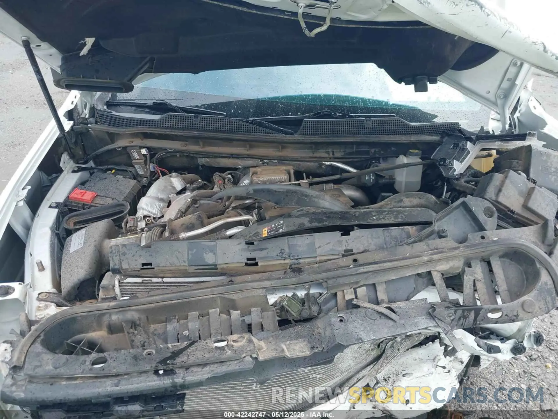 9 Фотография поврежденного автомобиля 1GC4YPEY3MF239790 CHEVROLET SILVERADO 2500HD 2021