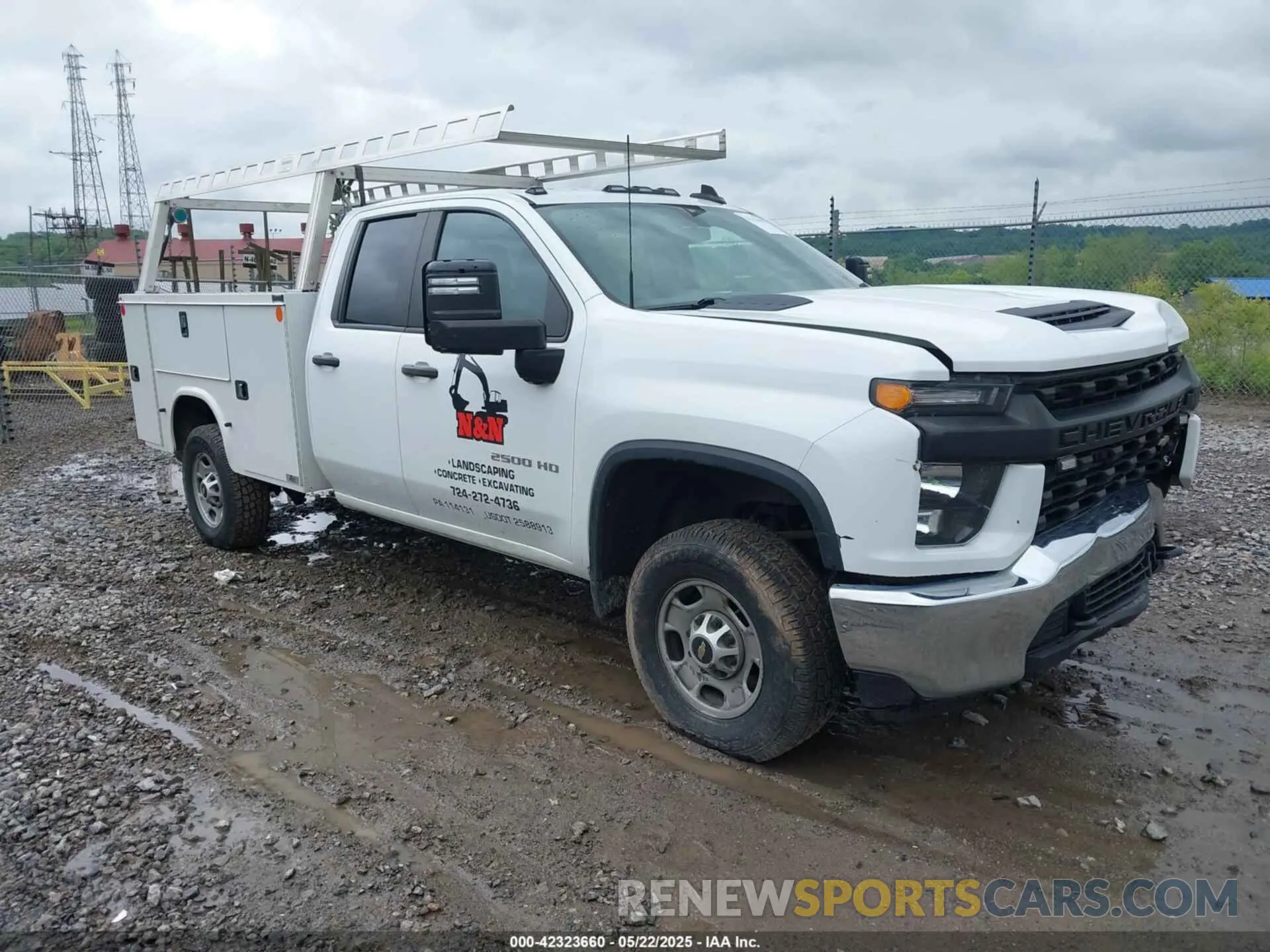 1 Фотография поврежденного автомобиля 1GB2YLE73NF247823 CHEVROLET SILVERADO 2500HD 2022