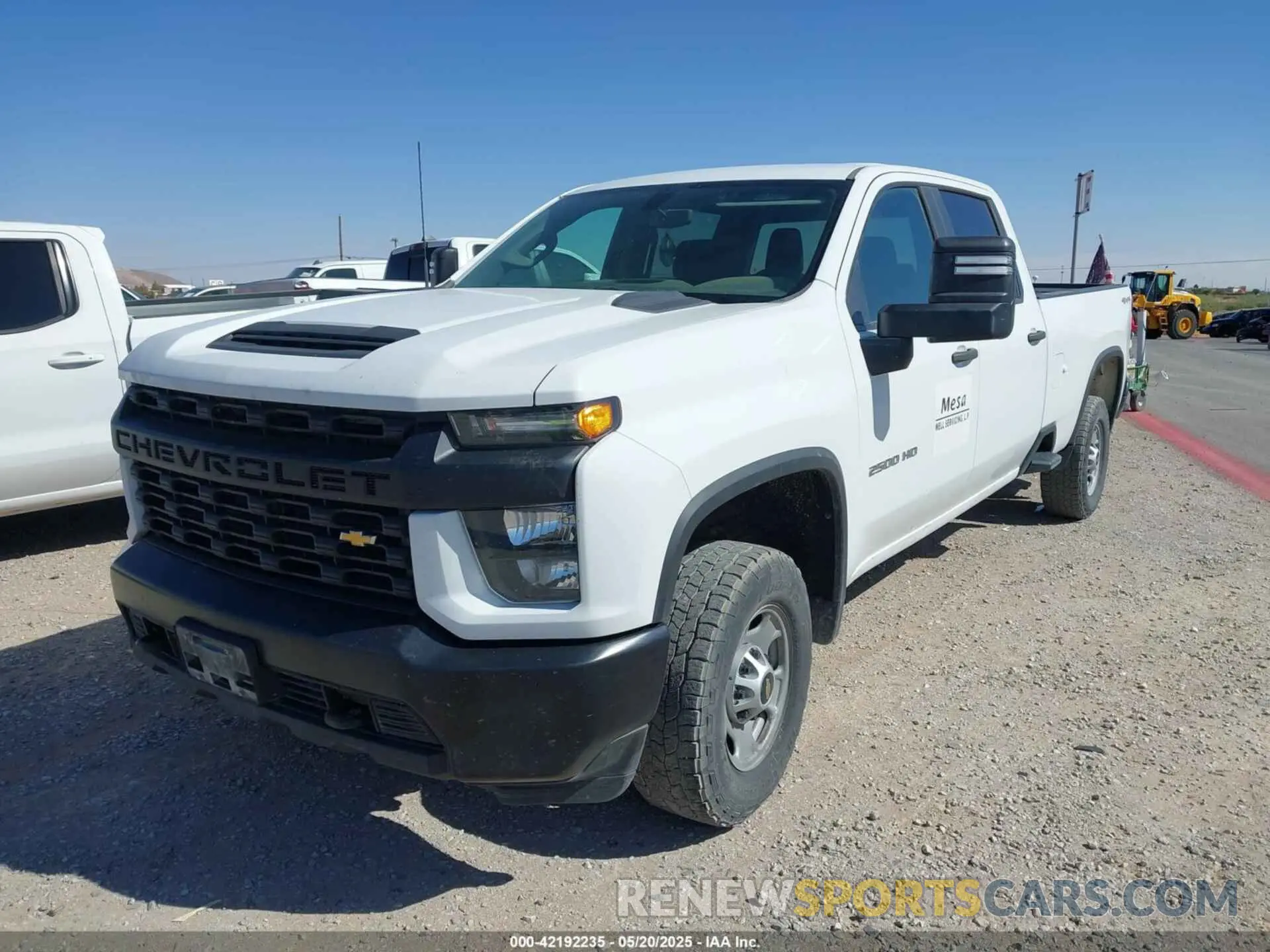 2 Фотография поврежденного автомобиля 1GC4YLE76NF224170 CHEVROLET SILVERADO 2500HD 2022