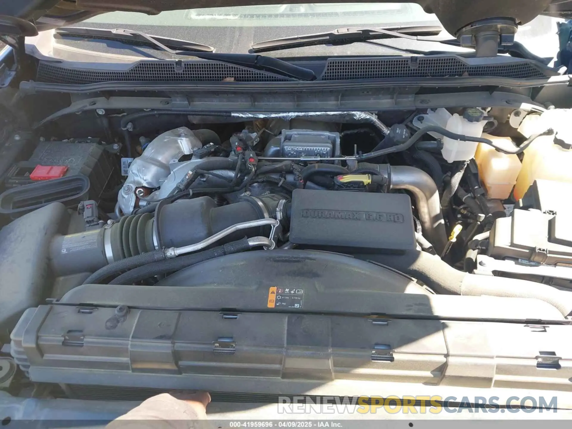 9 Photograph of a damaged car 1GC4YPEY9NF306586 CHEVROLET SILVERADO 2500HD 2022