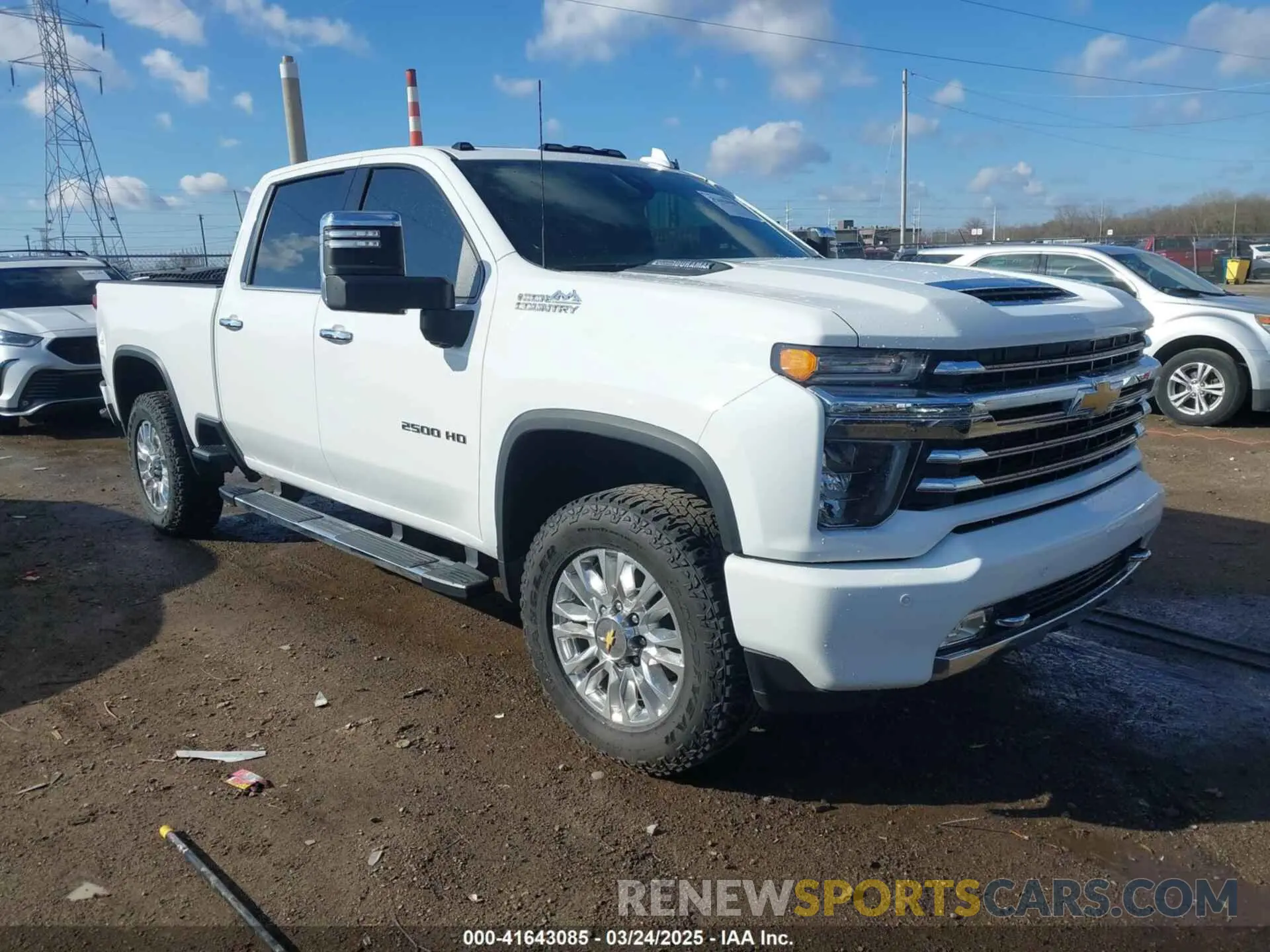 1 Фотография поврежденного автомобиля 1GC4YREY0NF167363 CHEVROLET SILVERADO 2500HD 2022