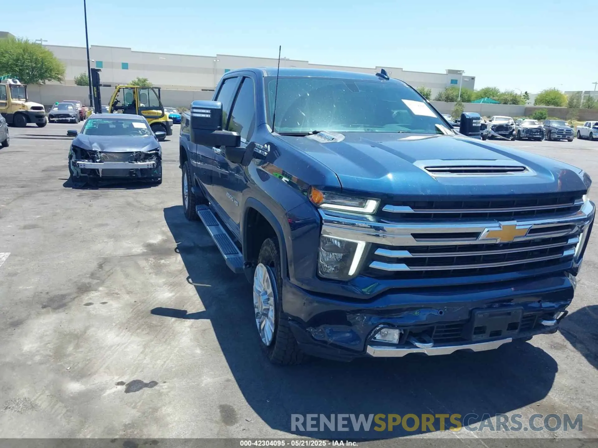 1 Фотография поврежденного автомобиля 1GC4YREY6NF109953 CHEVROLET SILVERADO 2500HD 2022