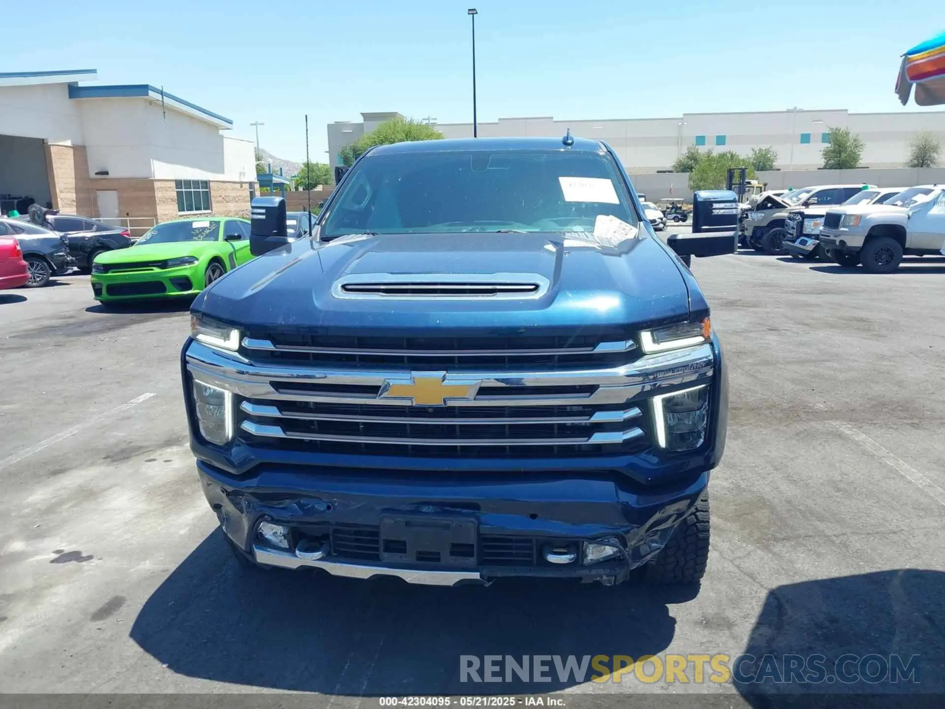 13 Фотография поврежденного автомобиля 1GC4YREY6NF109953 CHEVROLET SILVERADO 2500HD 2022