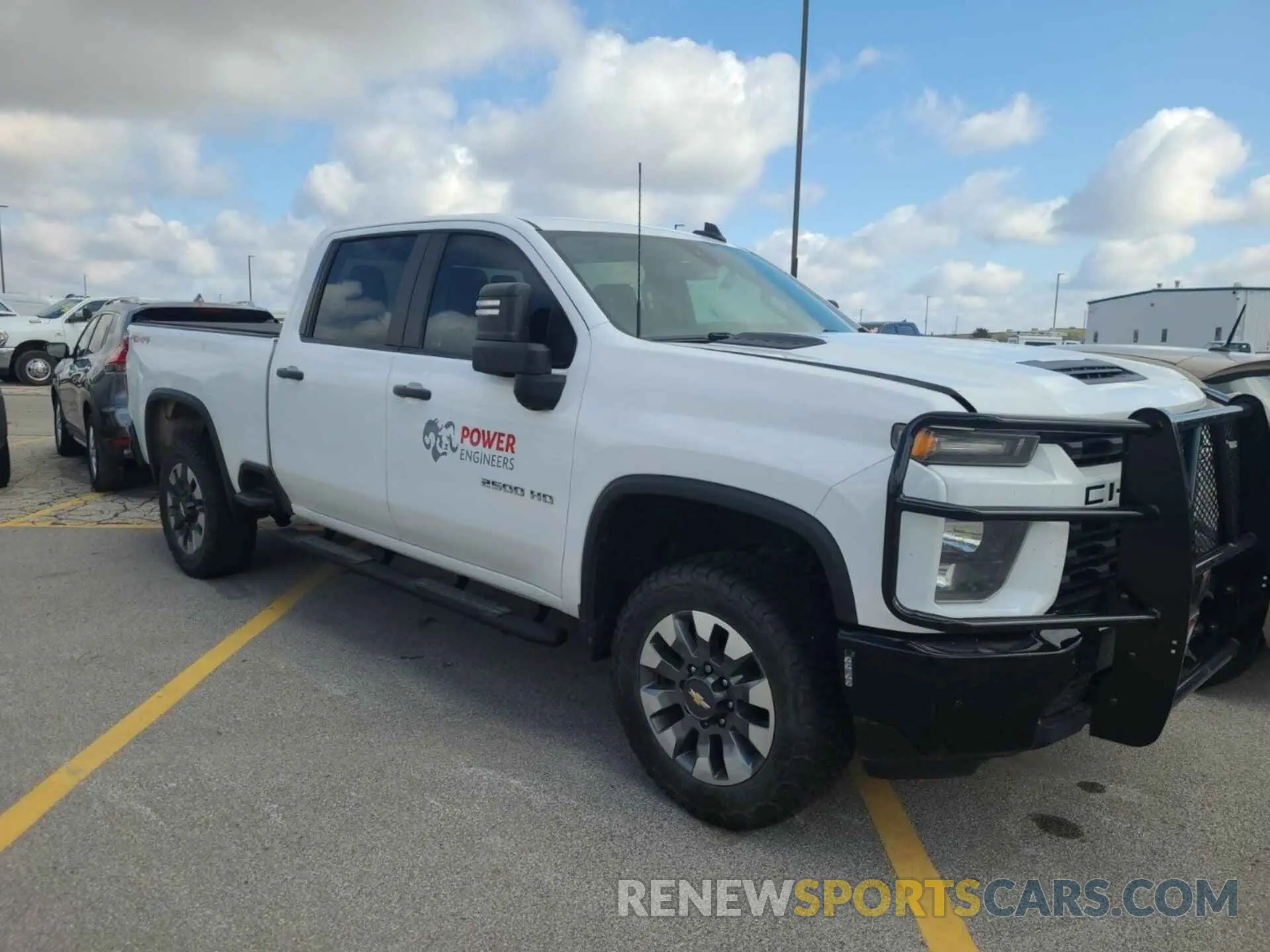 20 Фотография поврежденного автомобиля 2GC1YME75N1222801 CHEVROLET SILVERADO 2500HD 2022