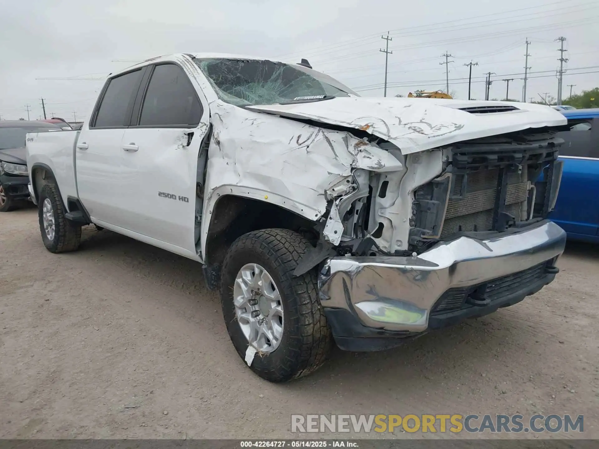 1 Фотография поврежденного автомобиля 2GC1YNEYXN1203403 CHEVROLET SILVERADO 2500HD 2022