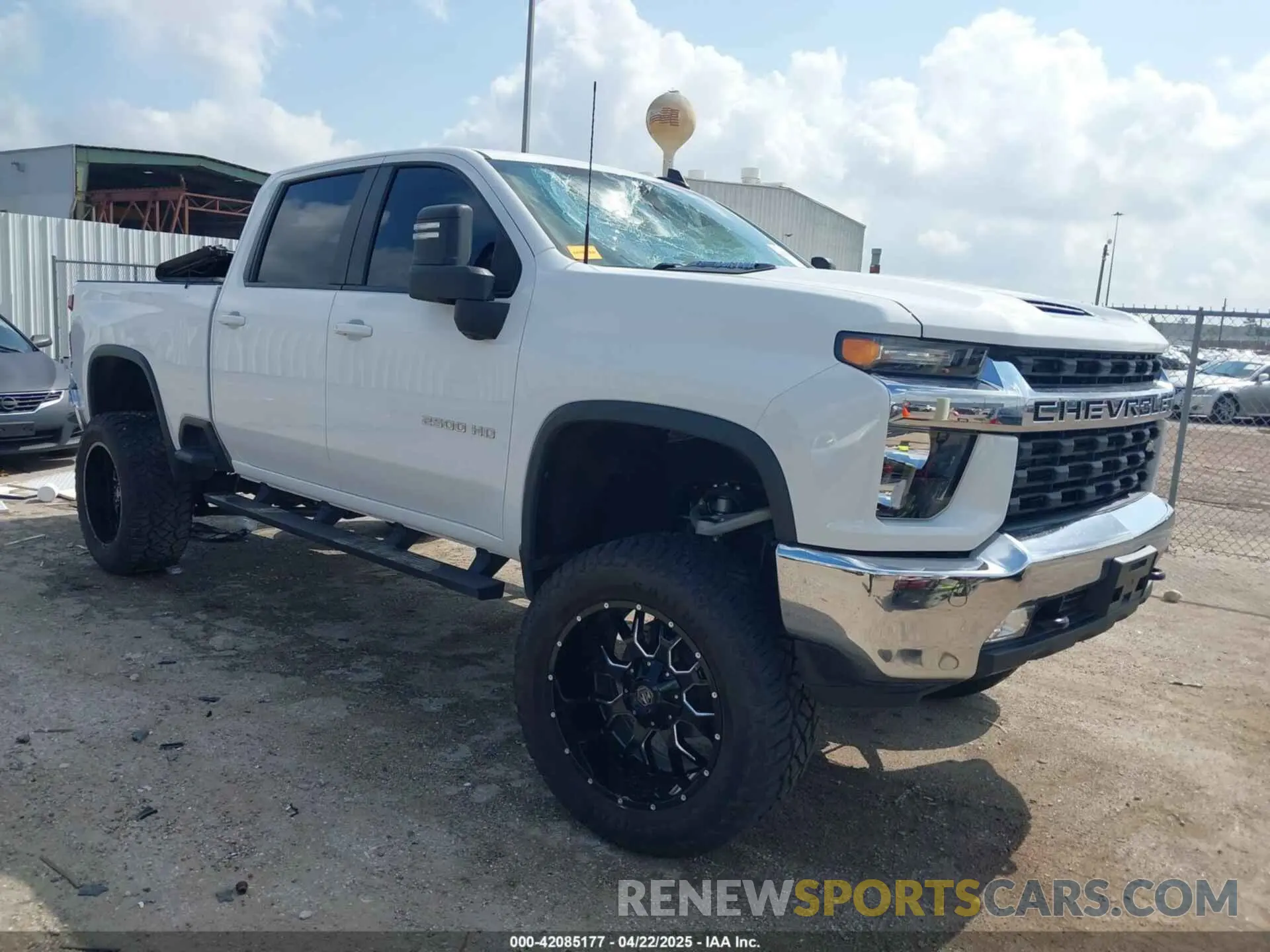 1 Фотография поврежденного автомобиля 2GC4WNEY7N1229041 CHEVROLET SILVERADO 2500HD 2022