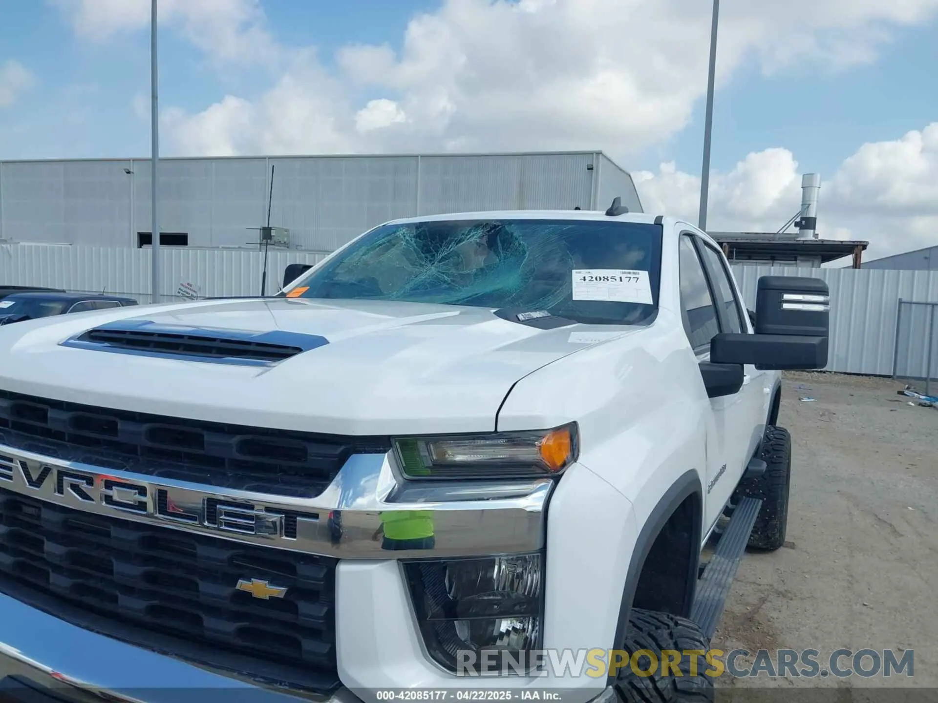 10 Фотография поврежденного автомобиля 2GC4WNEY7N1229041 CHEVROLET SILVERADO 2500HD 2022