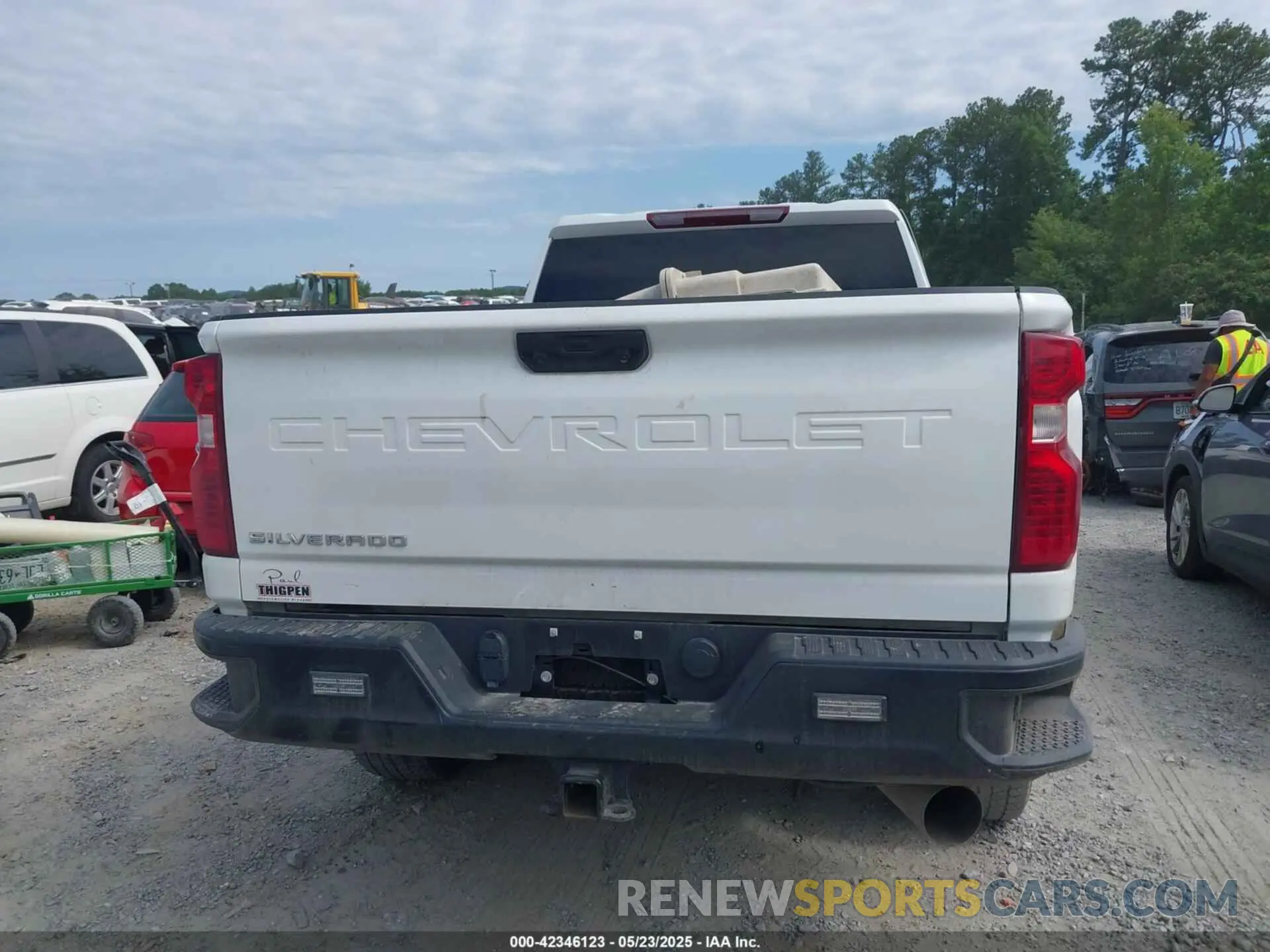 15 Фотография поврежденного автомобиля 2GC4YLEY5N1228923 CHEVROLET SILVERADO 2500HD 2022