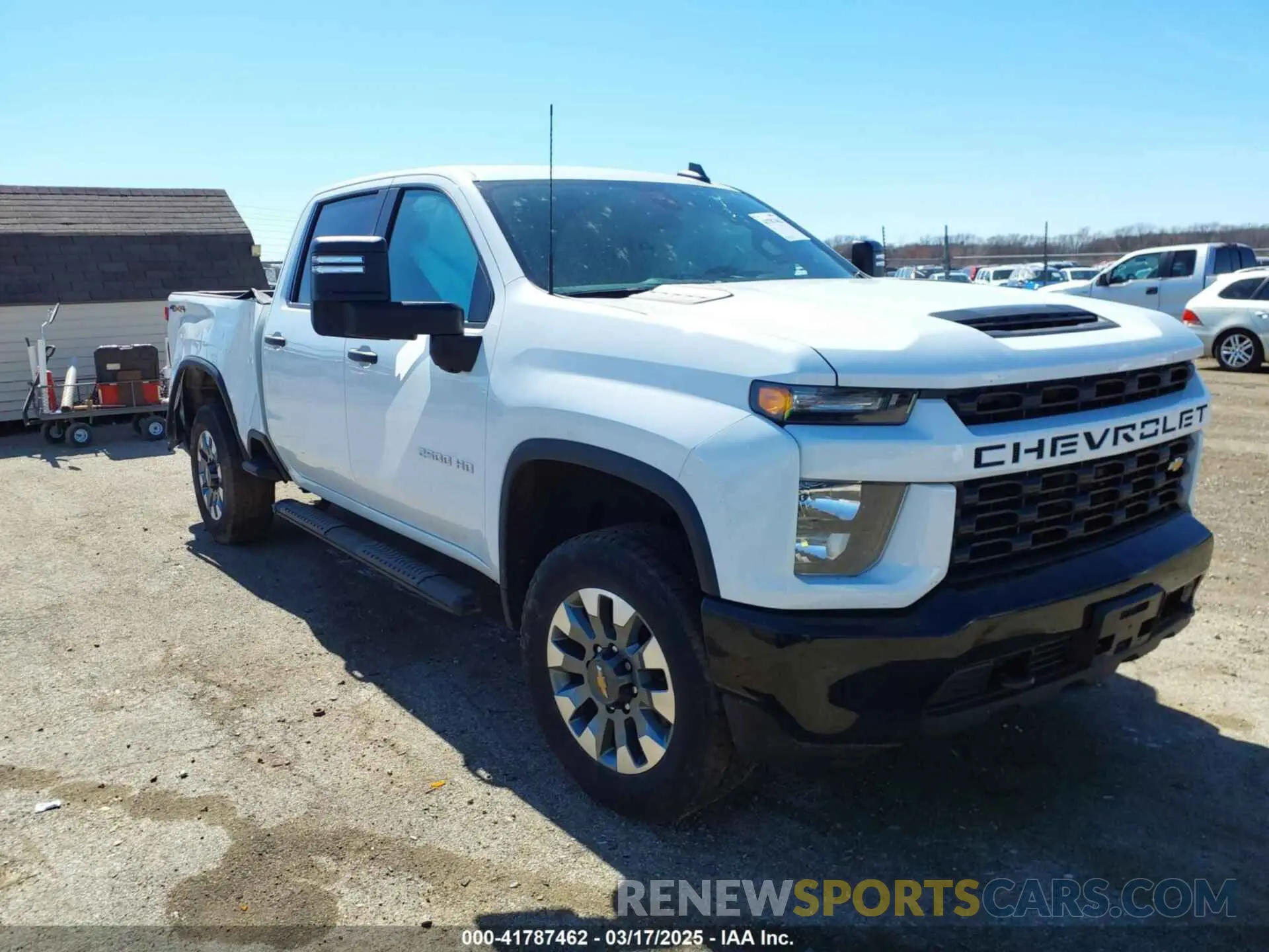 2 Photograph of a damaged car 2GC4YME71N1232223 CHEVROLET SILVERADO 2500HD 2022