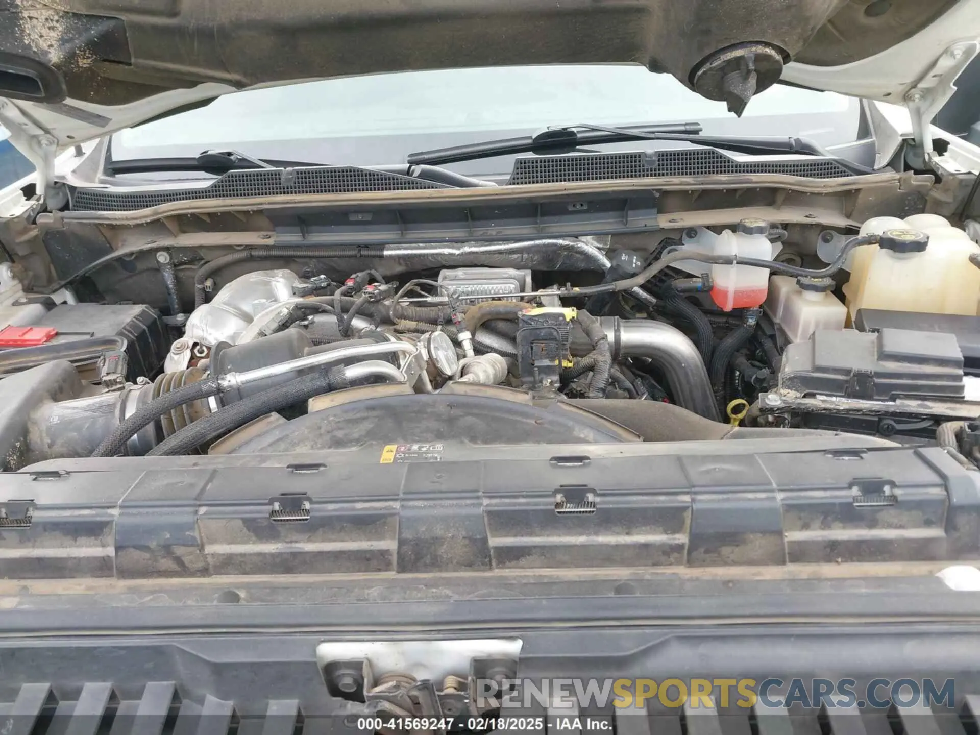 9 Фотография поврежденного автомобиля 2GC4YNEY4N1225880 CHEVROLET SILVERADO 2500HD 2022
