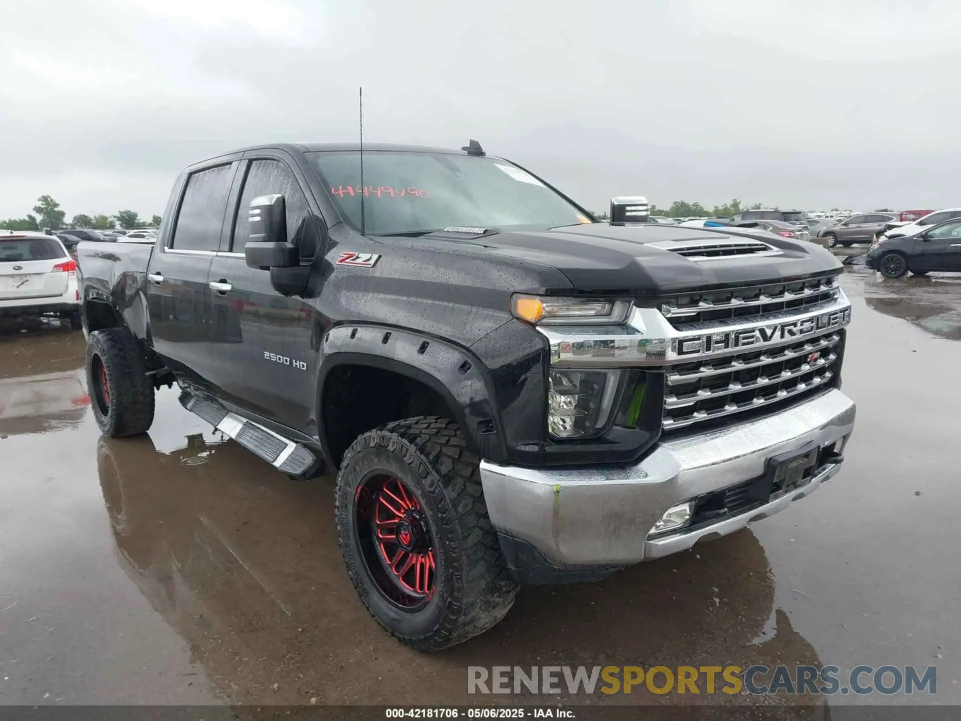 1 Photograph of a damaged car 2GC4YPEY7N1243432 CHEVROLET SILVERADO 2500HD 2022