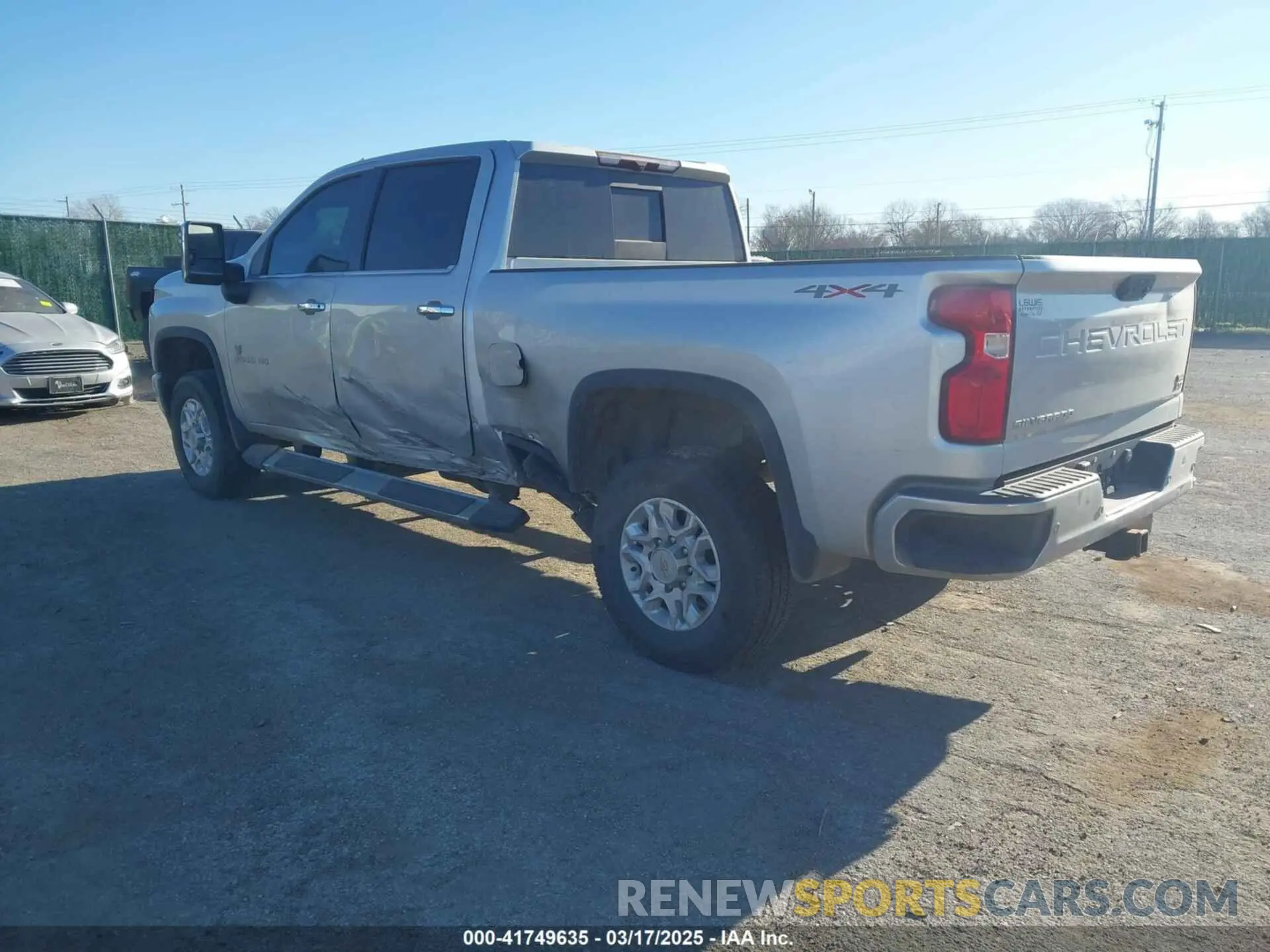 3 Photograph of a damaged car 2GC4YPEY9N1200520 CHEVROLET SILVERADO 2500HD 2022