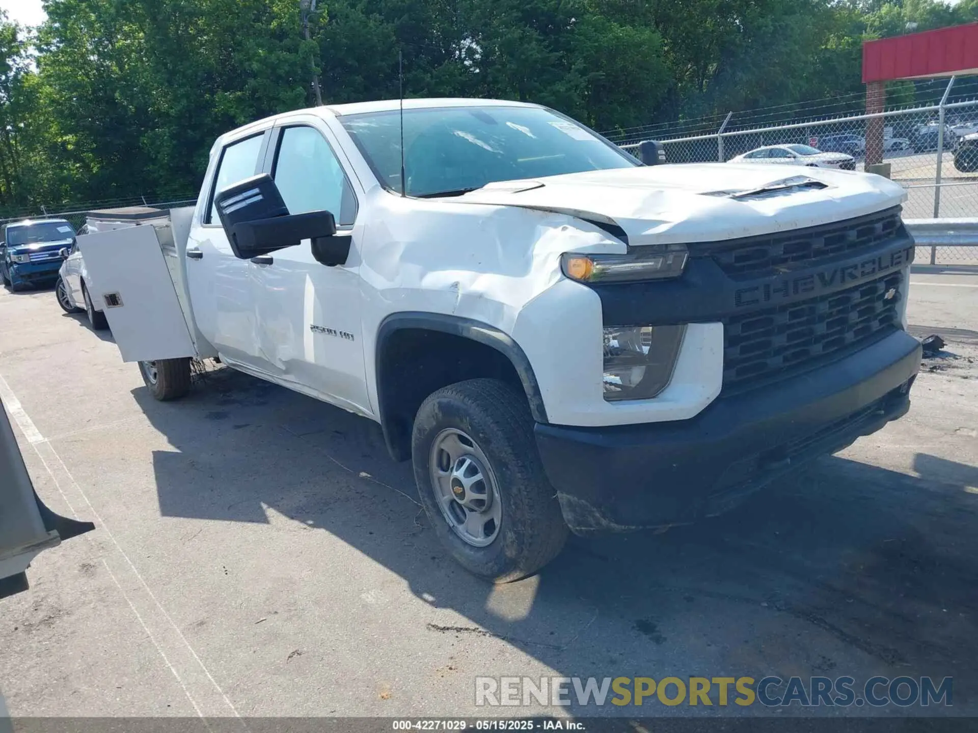 1 Photograph of a damaged car 1GB1YLE7XPF254573 CHEVROLET SILVERADO 2500HD 2023