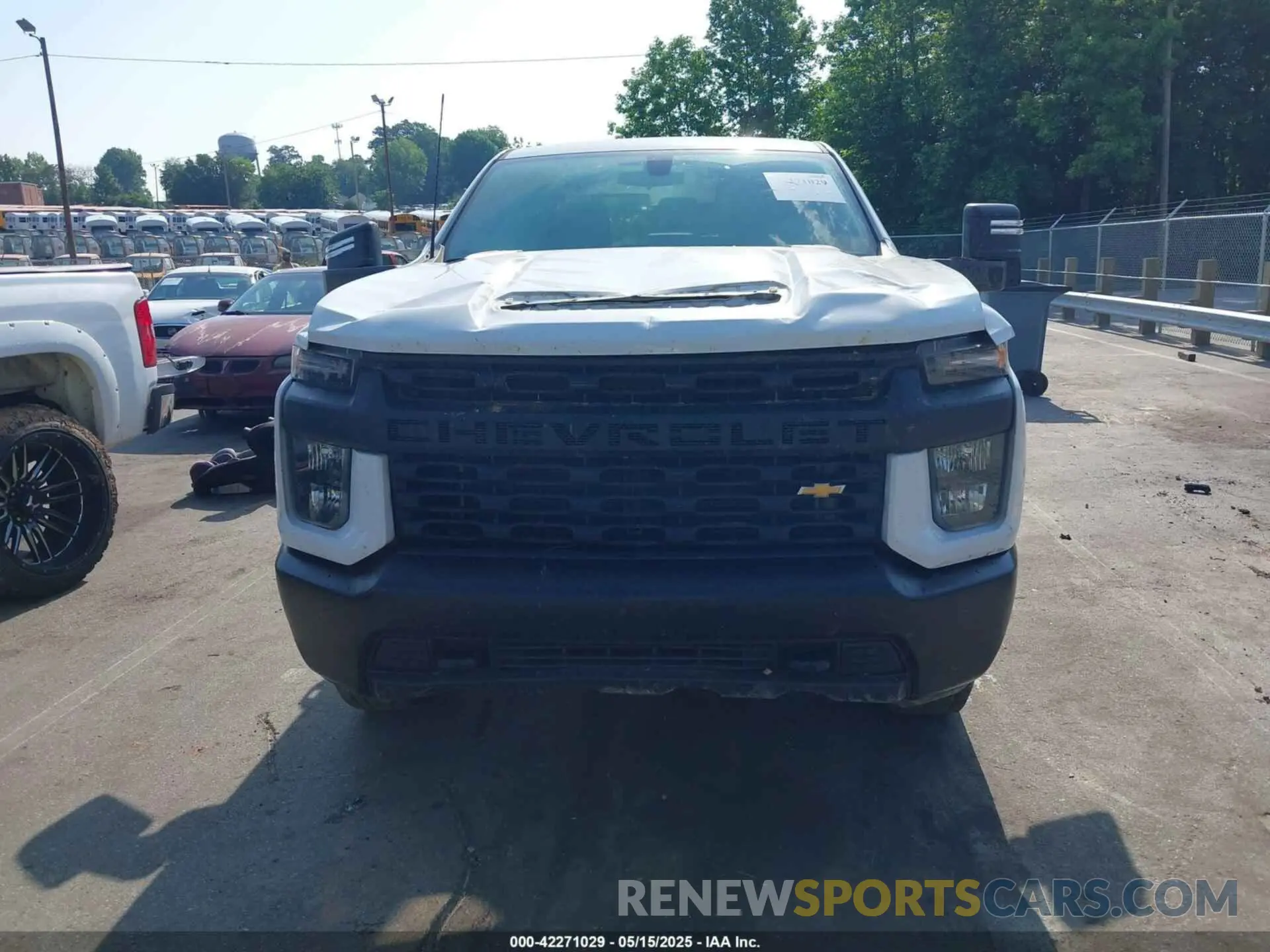 12 Photograph of a damaged car 1GB1YLE7XPF254573 CHEVROLET SILVERADO 2500HD 2023