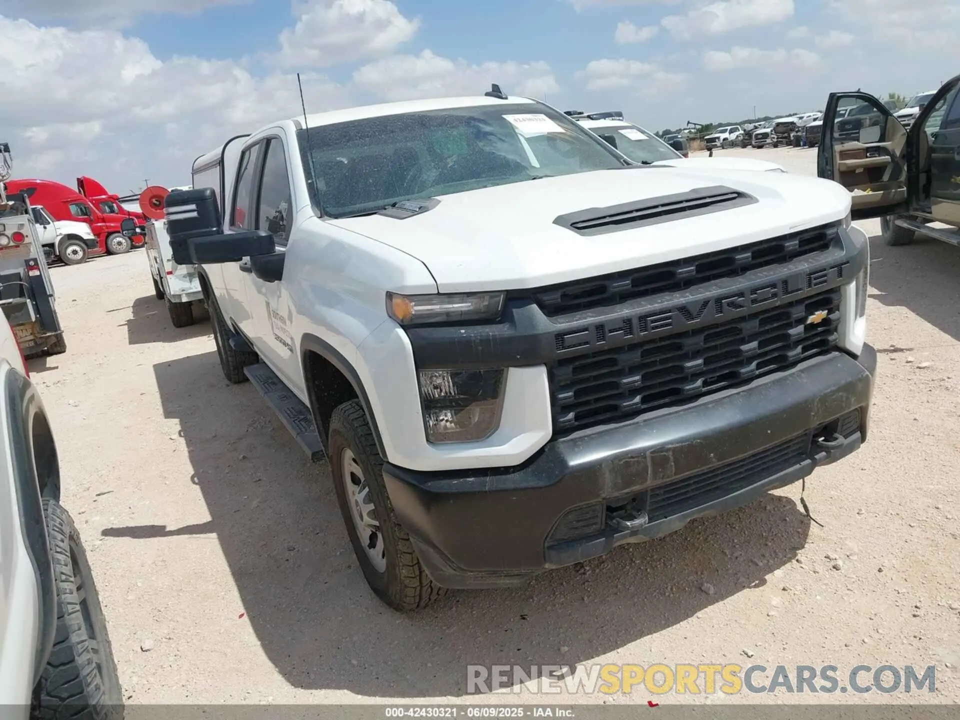 1 Photograph of a damaged car 1GC1YLEY4PF122879 CHEVROLET SILVERADO 2500HD 2023