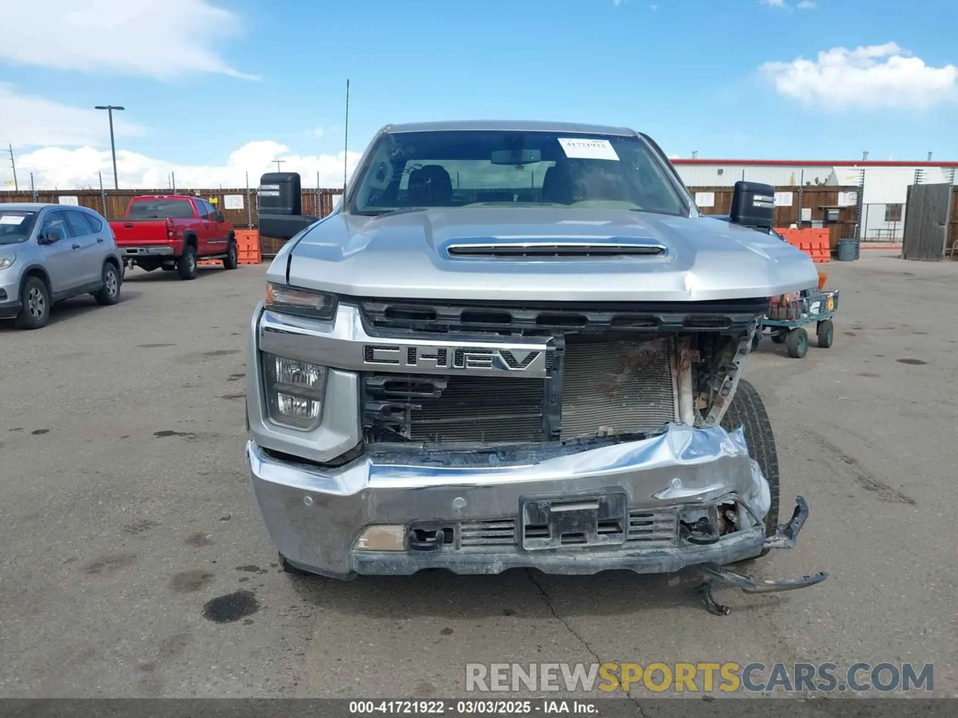 12 Фотография поврежденного автомобиля 1GC2YNE71PF213521 CHEVROLET SILVERADO 2500HD 2023