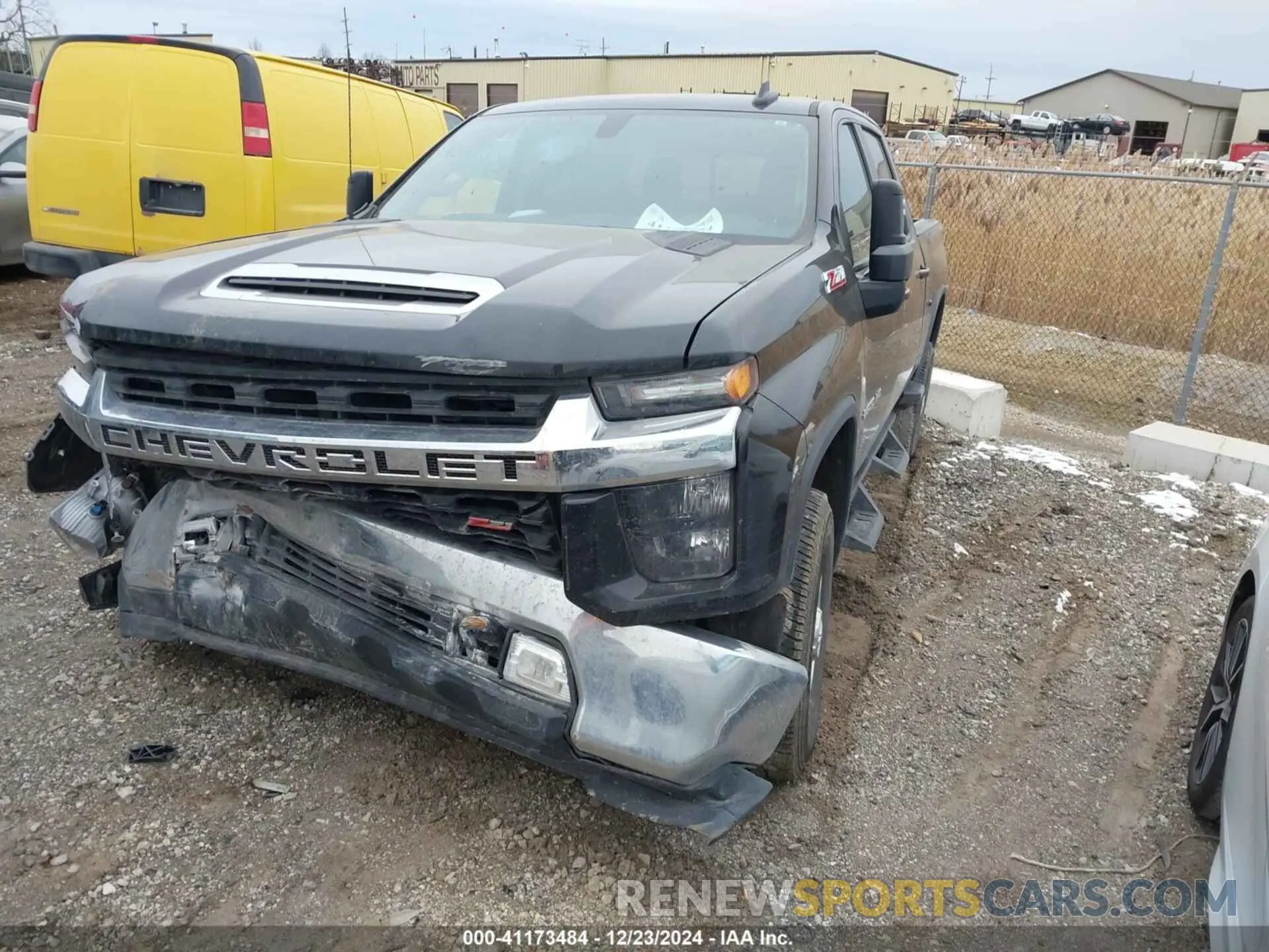 2 Photograph of a damaged car 1GC4YNE77PF198385 CHEVROLET SILVERADO 2500HD 2023