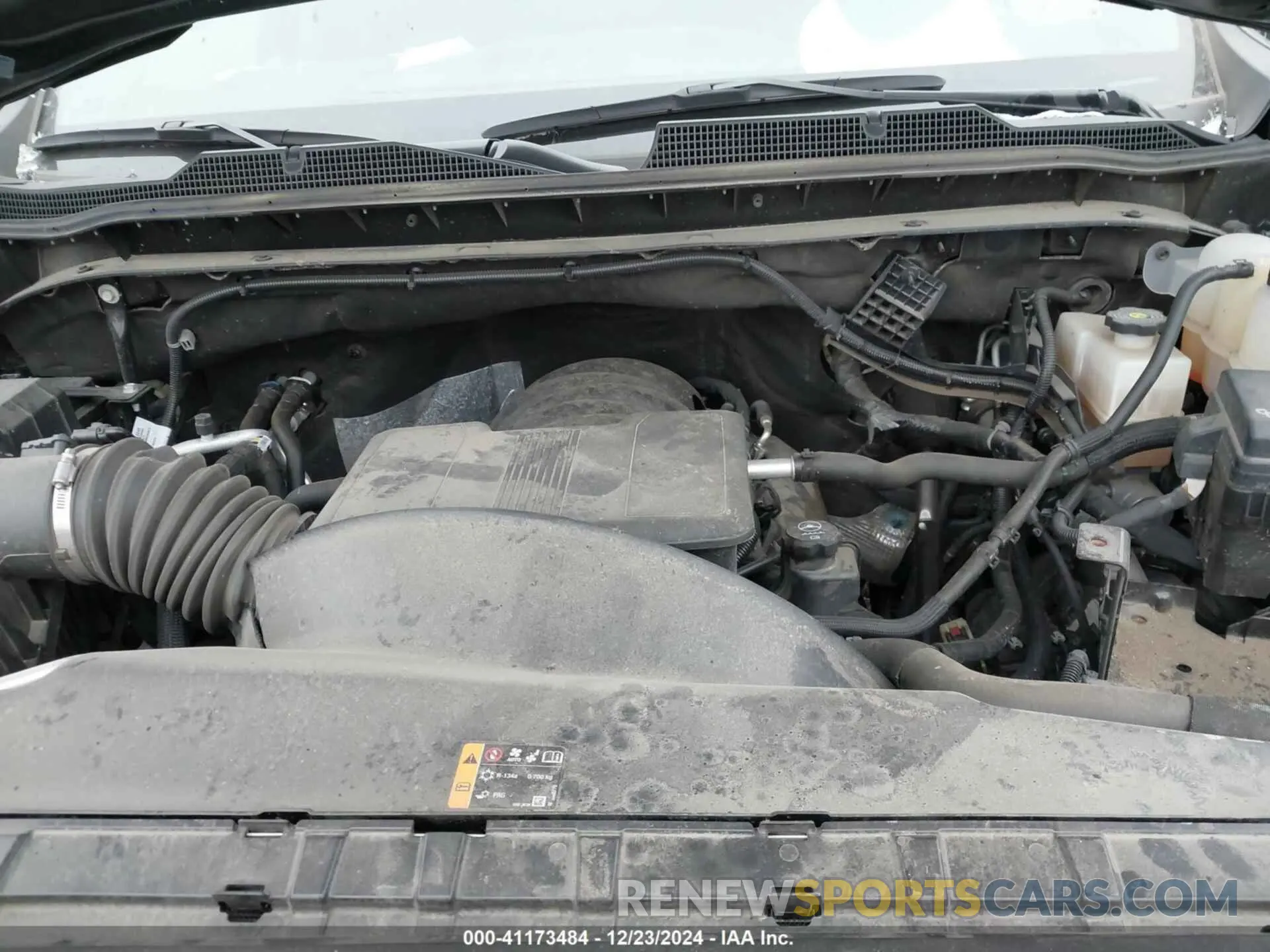 9 Photograph of a damaged car 1GC4YNE77PF198385 CHEVROLET SILVERADO 2500HD 2023