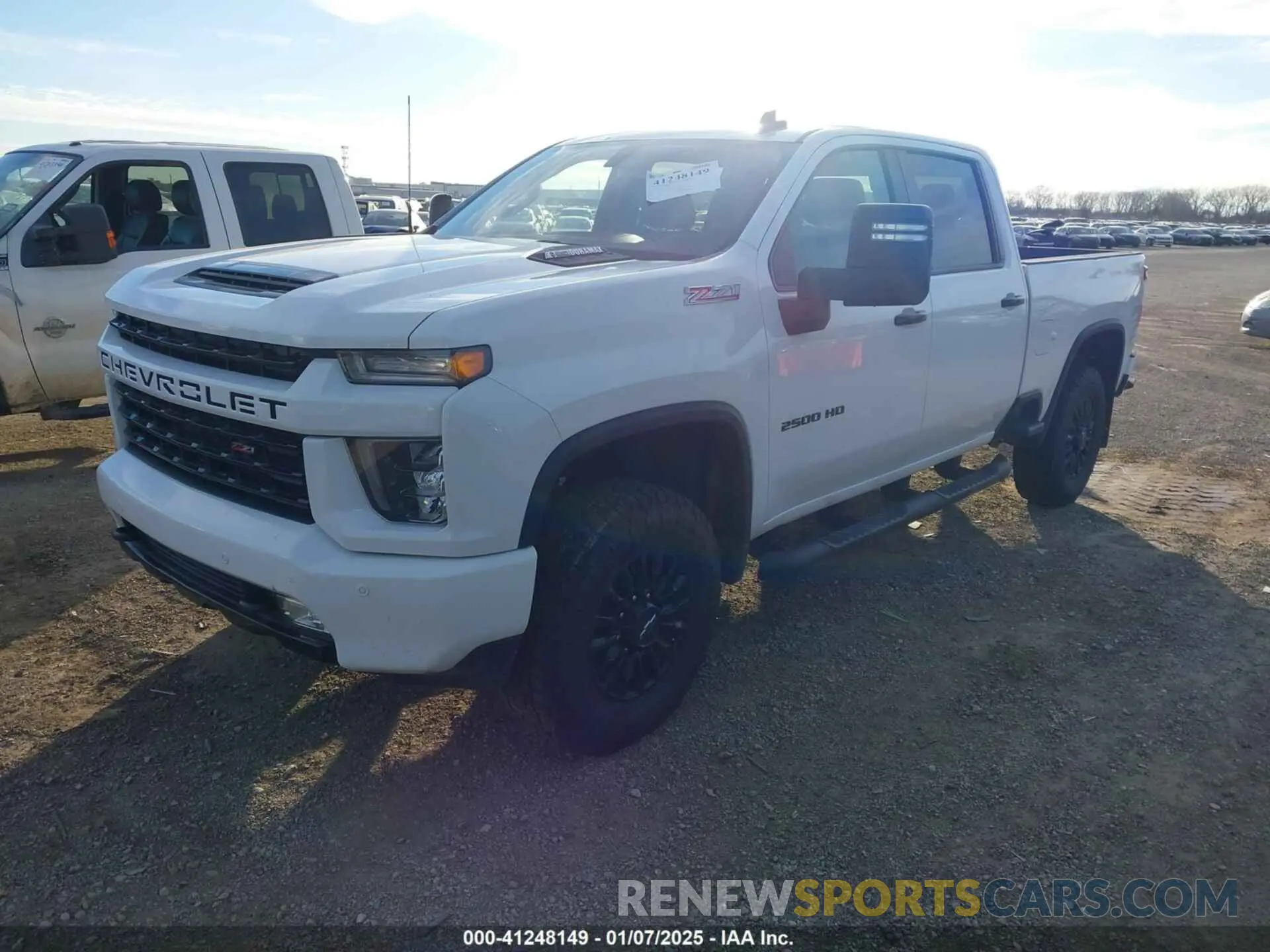 2 Фотография поврежденного автомобиля 1GC4YNEY4PF153297 CHEVROLET SILVERADO 2500HD 2023