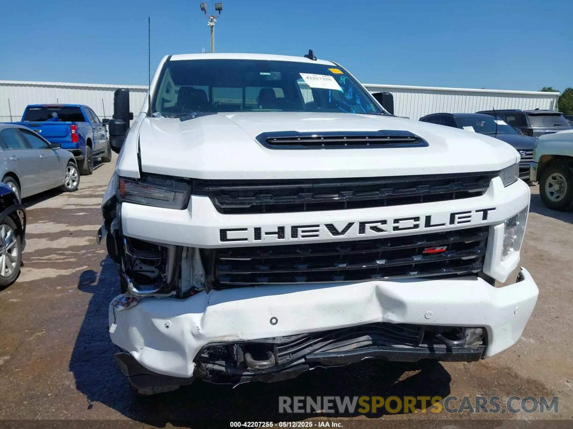 12 Photograph of a damaged car 1GC4YNEYXPF237415 CHEVROLET SILVERADO 2500HD 2023