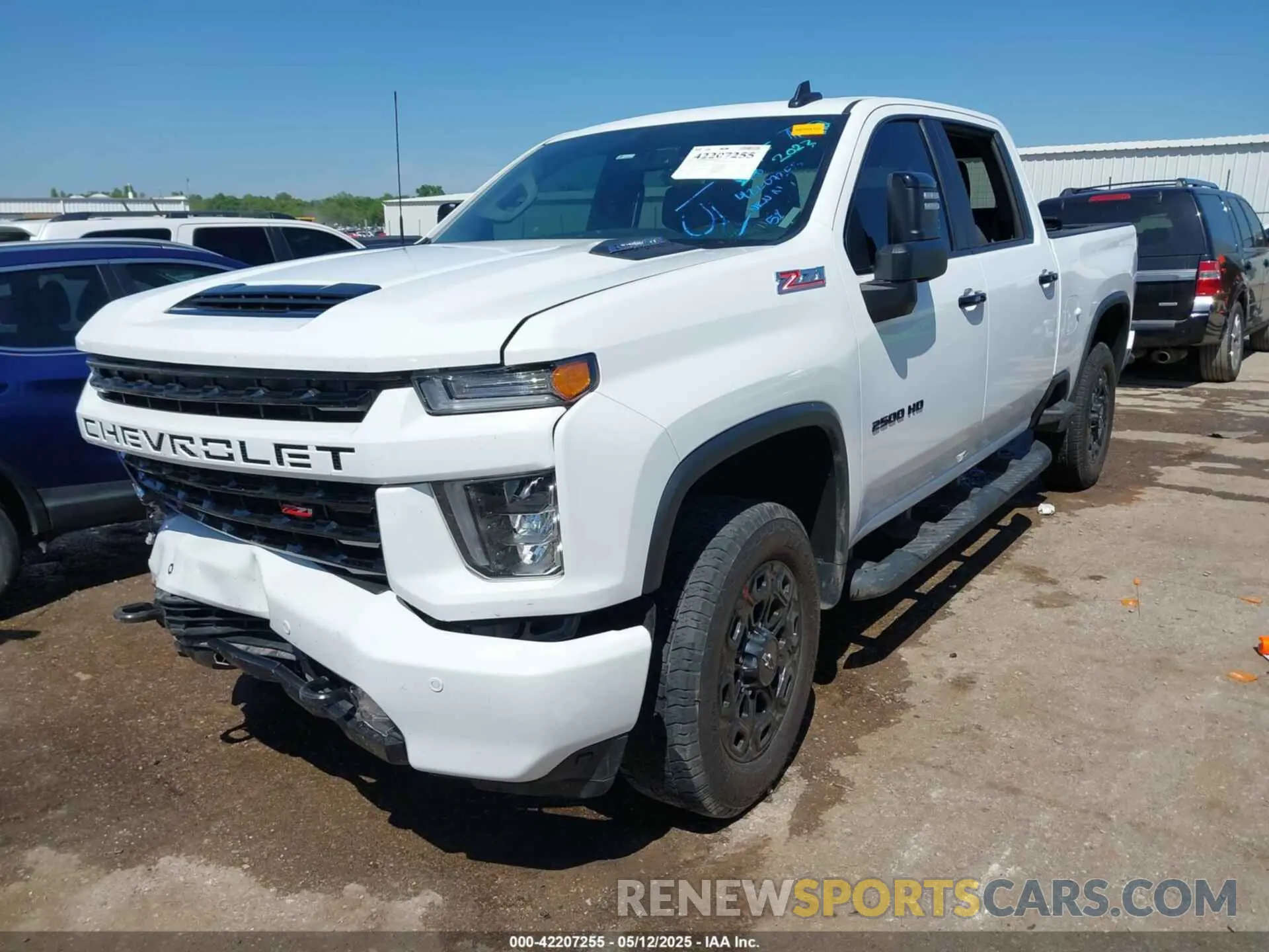 2 Photograph of a damaged car 1GC4YNEYXPF237415 CHEVROLET SILVERADO 2500HD 2023