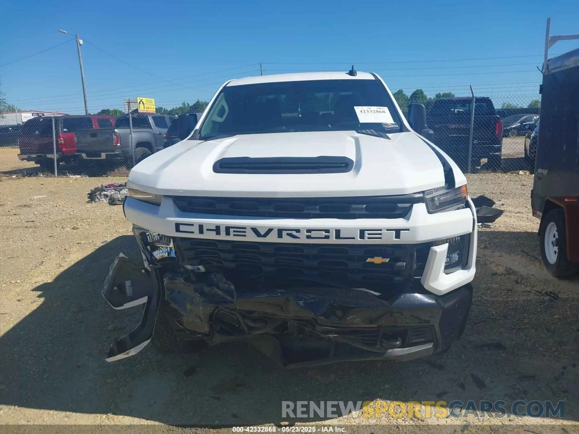12 Фотография поврежденного автомобиля 2GC4YME77P1729828 CHEVROLET SILVERADO 2500HD 2023