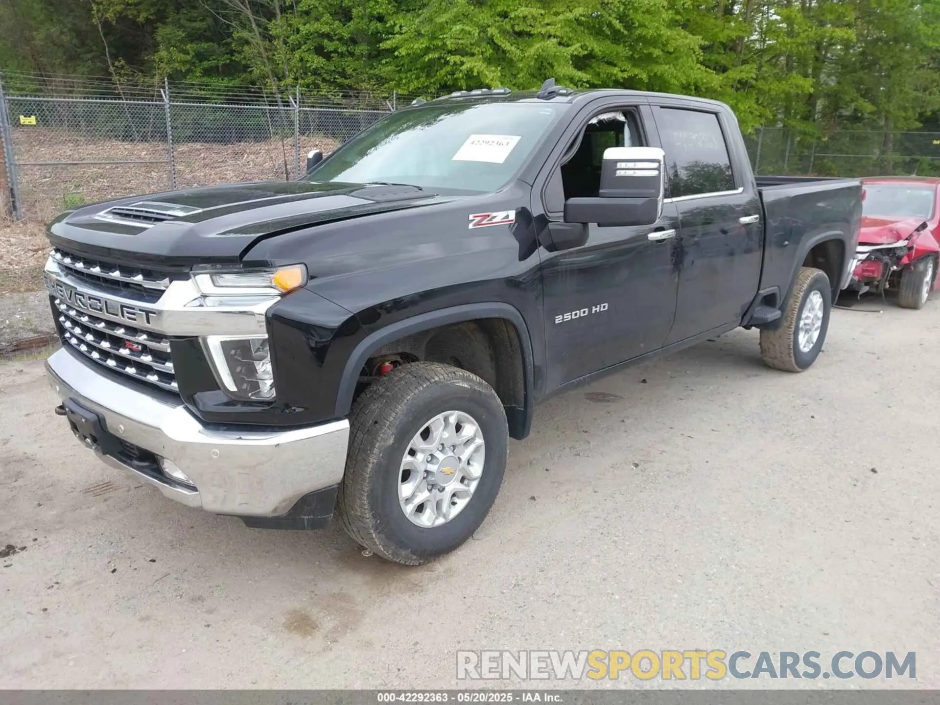 2 Photograph of a damaged car 2GC4YPE78P1728155 CHEVROLET SILVERADO 2500HD 2023
