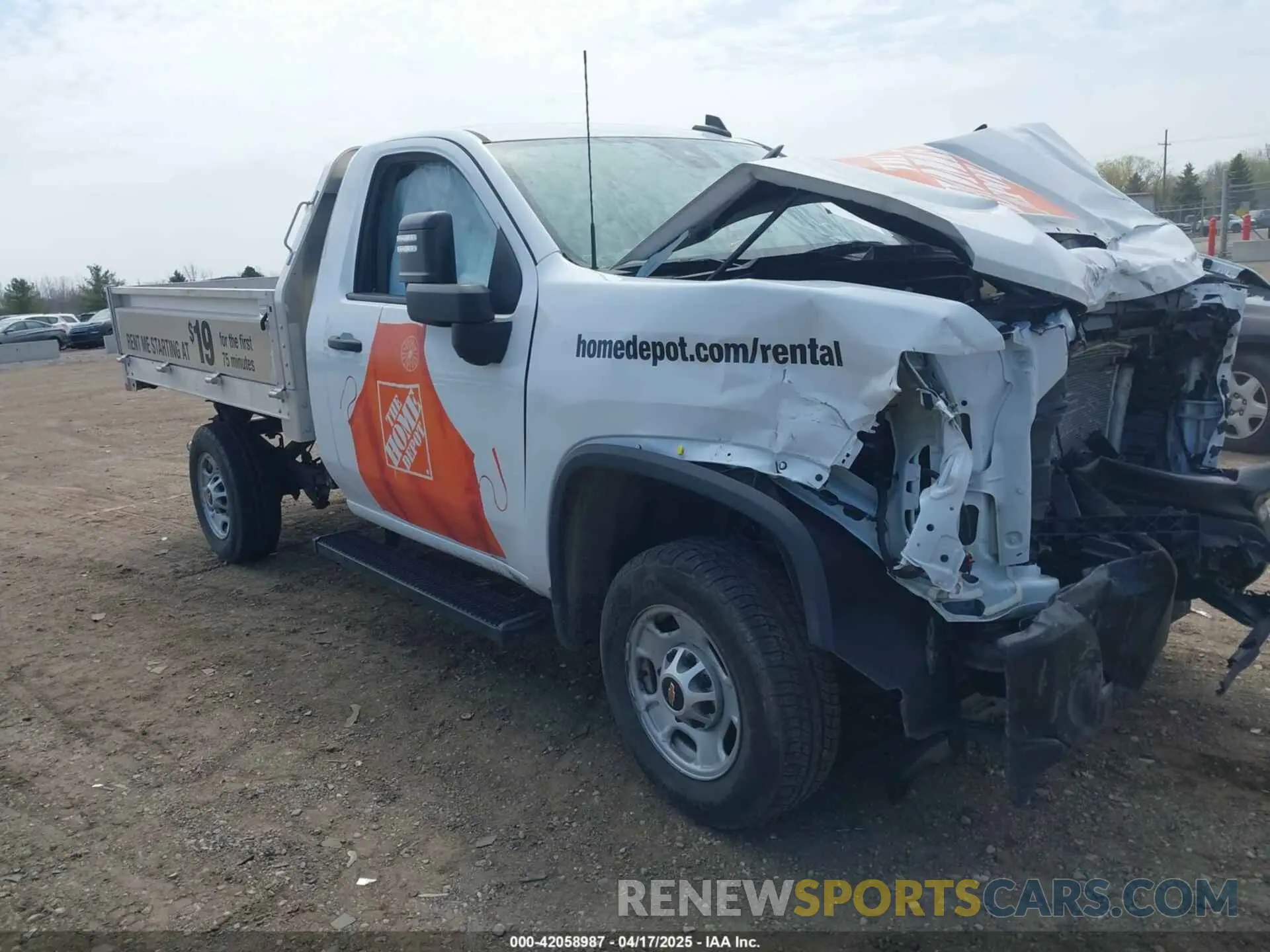 1 Photograph of a damaged car 1GB0WLE76RF290121 CHEVROLET SILVERADO 2500HD 2024