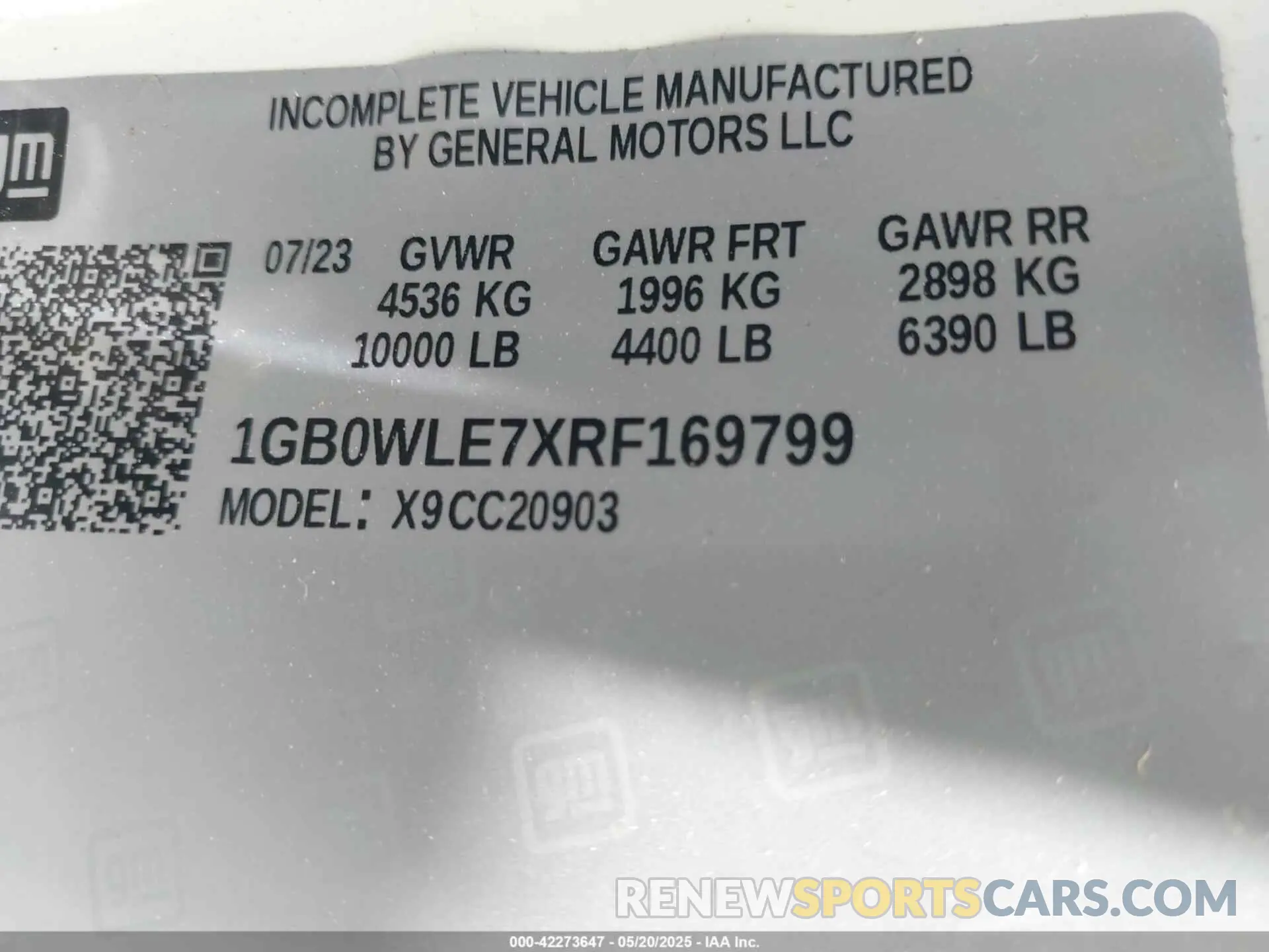 9 Photograph of a damaged car 1GB0WLE7XRF169799 CHEVROLET SILVERADO 2500HD 2024