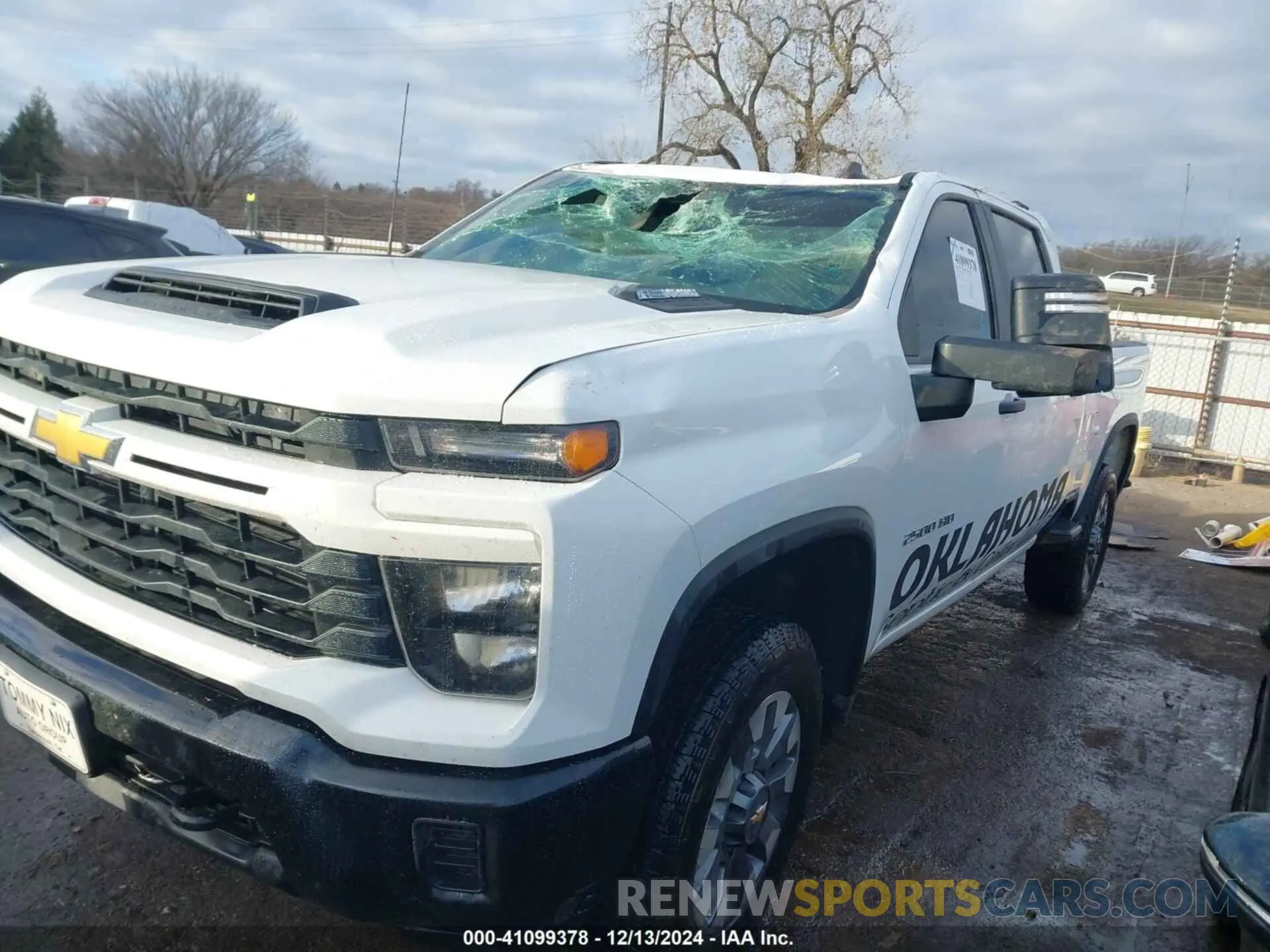 14 Фотография поврежденного автомобиля 1GC4YMEY1RF326691 CHEVROLET SILVERADO 2500HD 2024