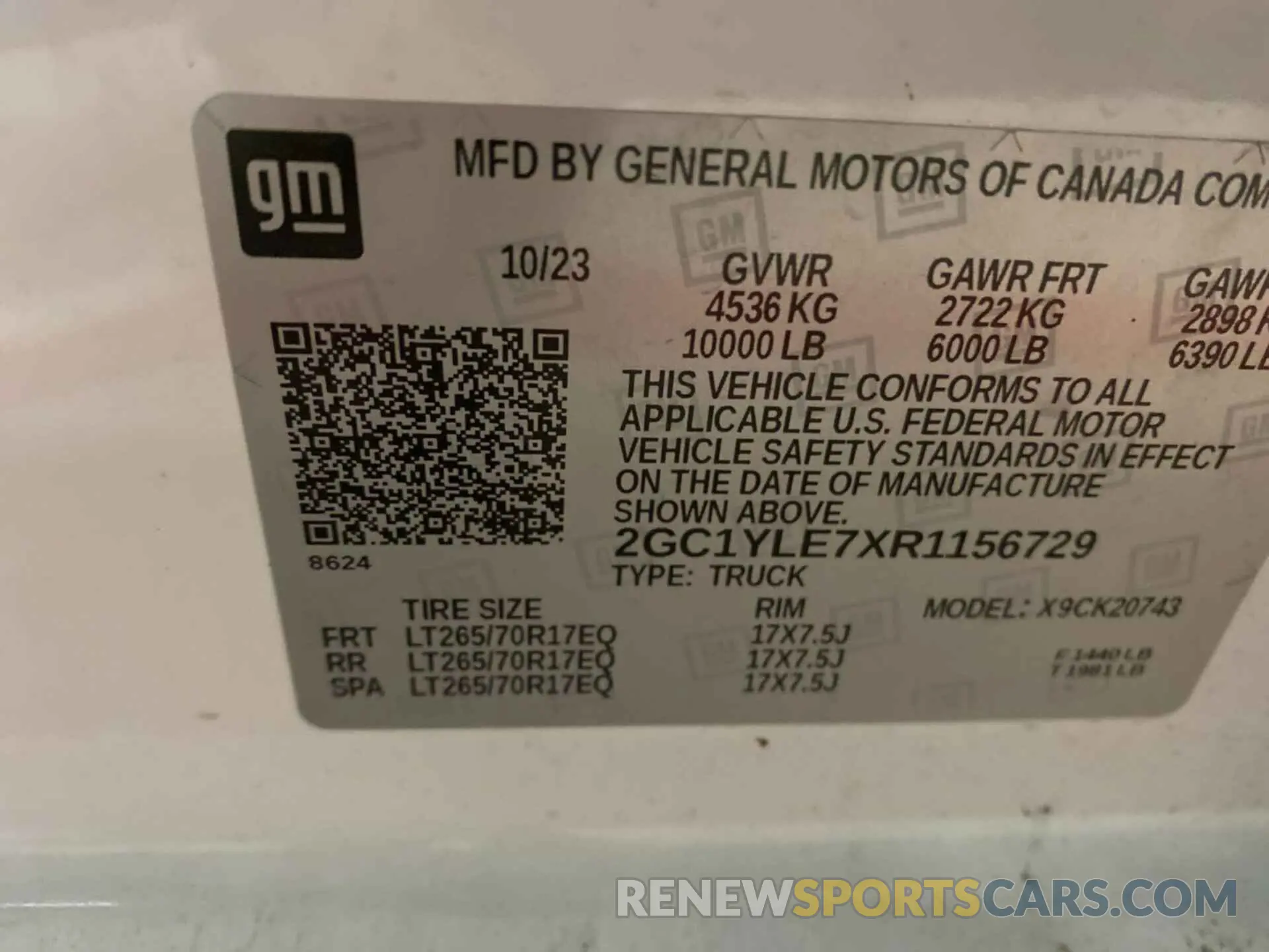 14 Photograph of a damaged car 2GC1YLE7XR1156729 CHEVROLET SILVERADO 2500HD 2024
