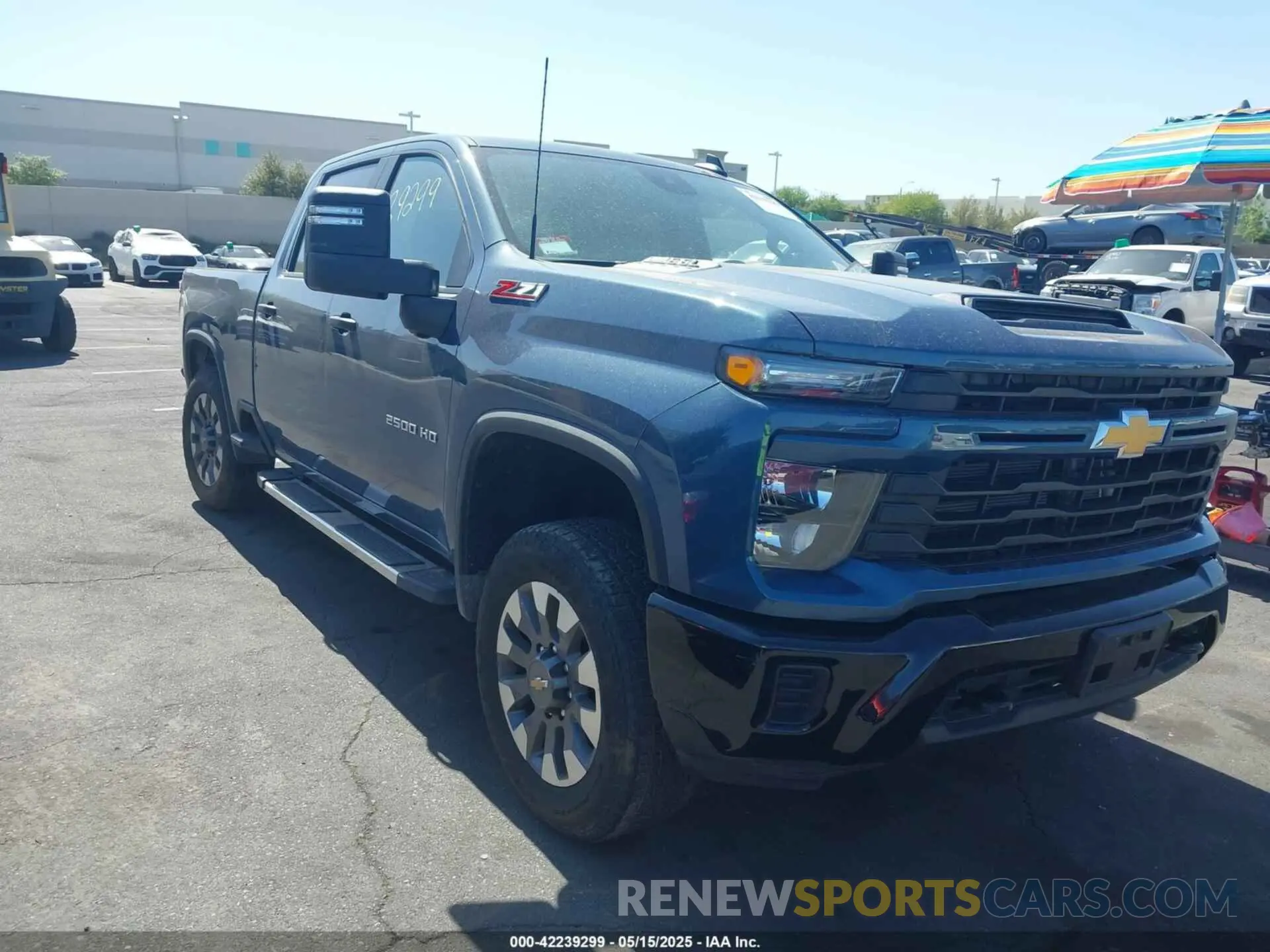 1 Фотография поврежденного автомобиля 2GC4YME77R1198889 CHEVROLET SILVERADO 2500HD 2024