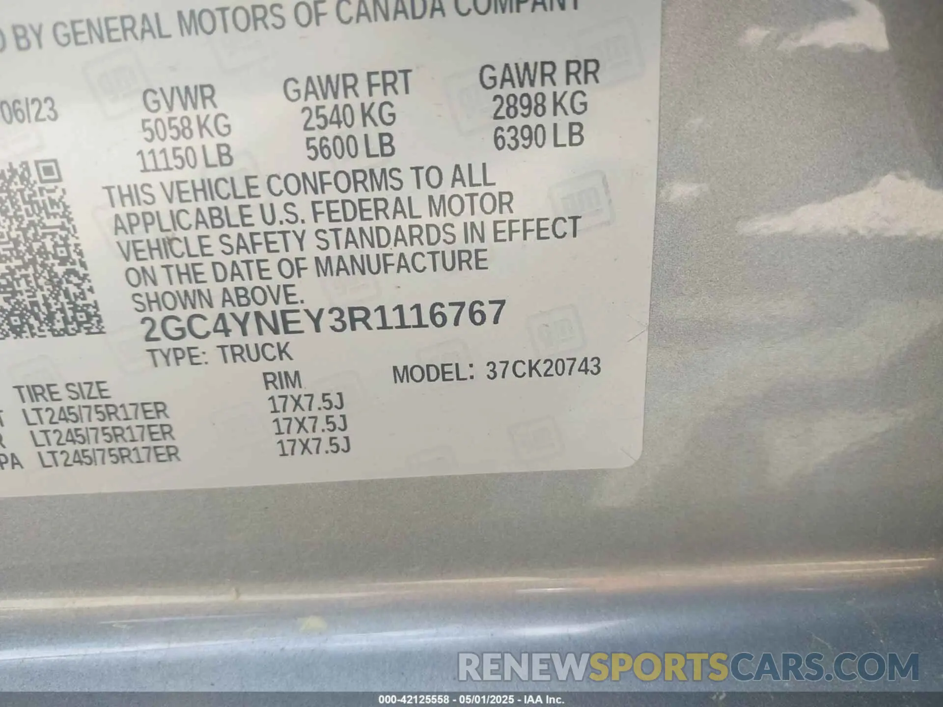 9 Photograph of a damaged car 2GC4YNEY3R1116767 CHEVROLET SILVERADO 2500HD 2024