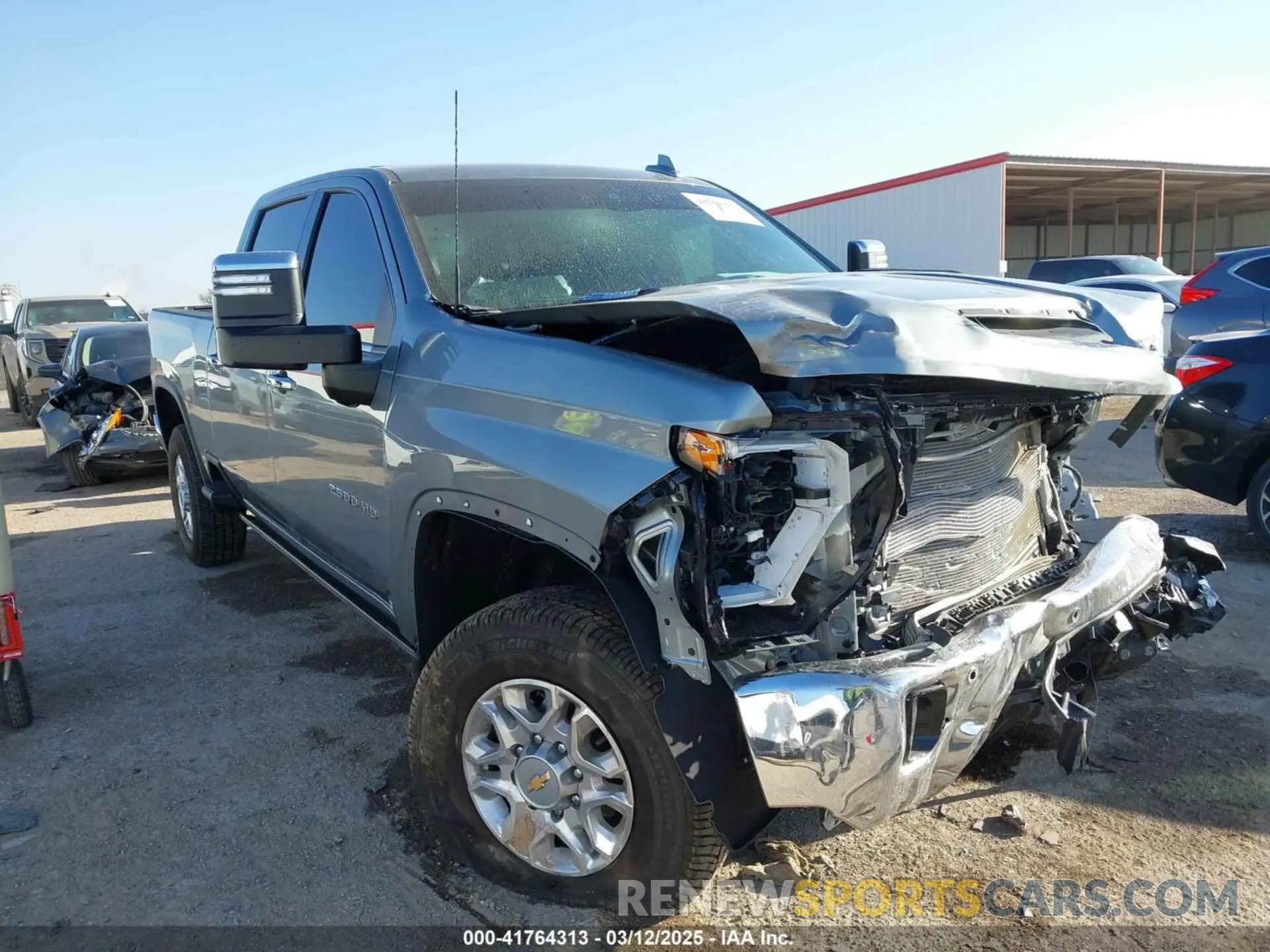 1 Фотография поврежденного автомобиля 2GC4YPEY1R1107948 CHEVROLET SILVERADO 2500HD 2024