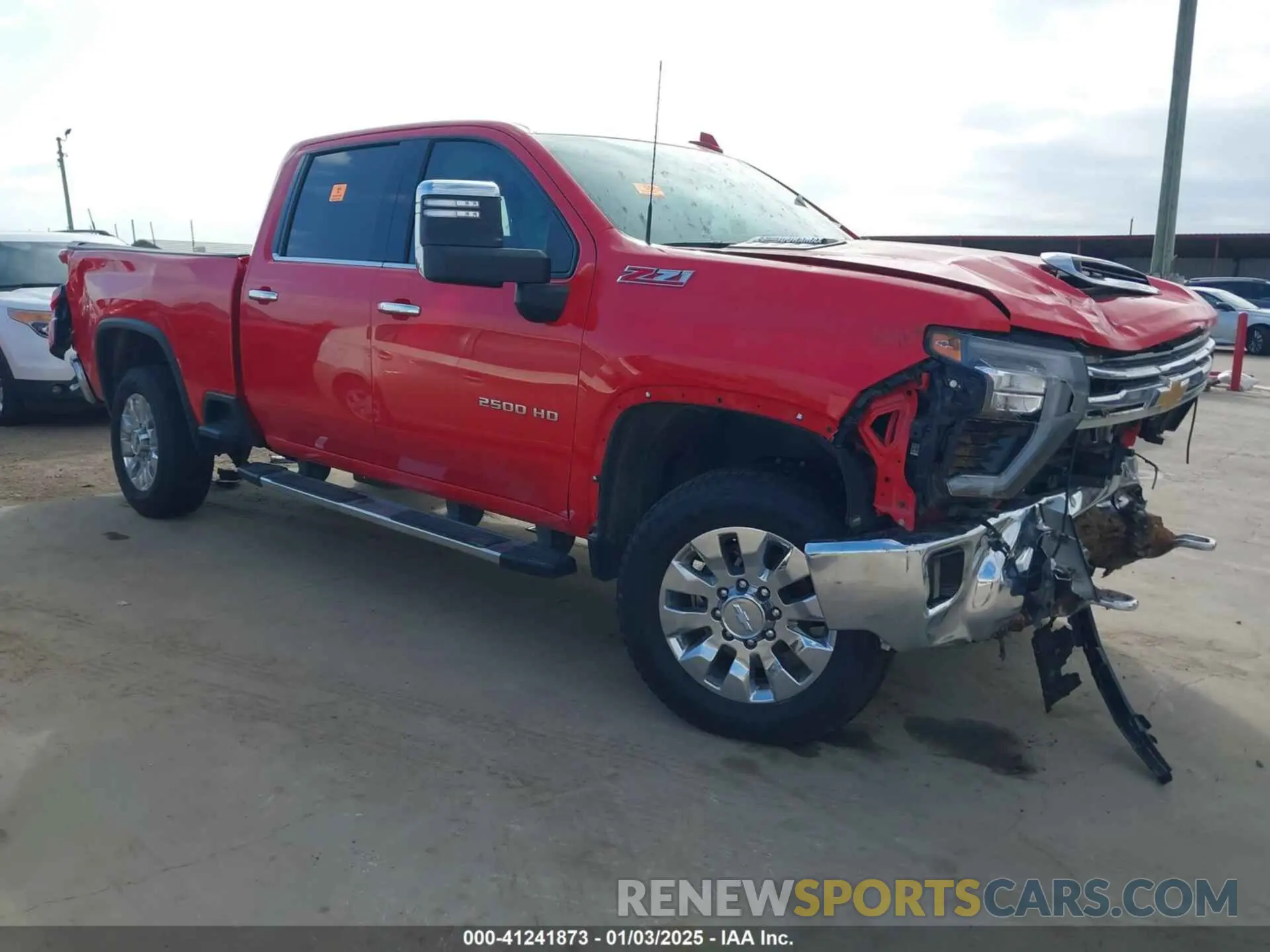 1 Photograph of a damaged car 2GC4YPEY9R1102030 CHEVROLET SILVERADO 2500HD 2024