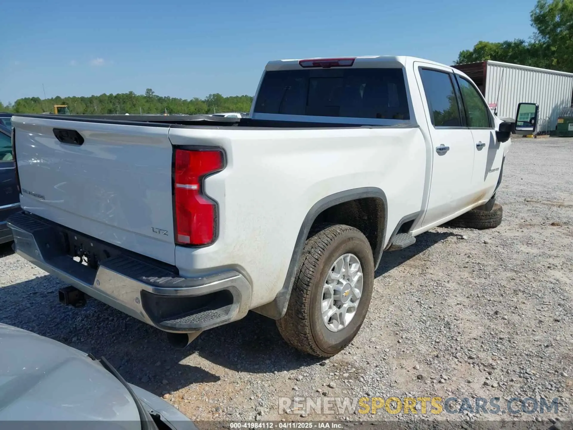 4 Фотография поврежденного автомобиля 1GC1KPEY0SF160711 CHEVROLET SILVERADO 2500HD 2025