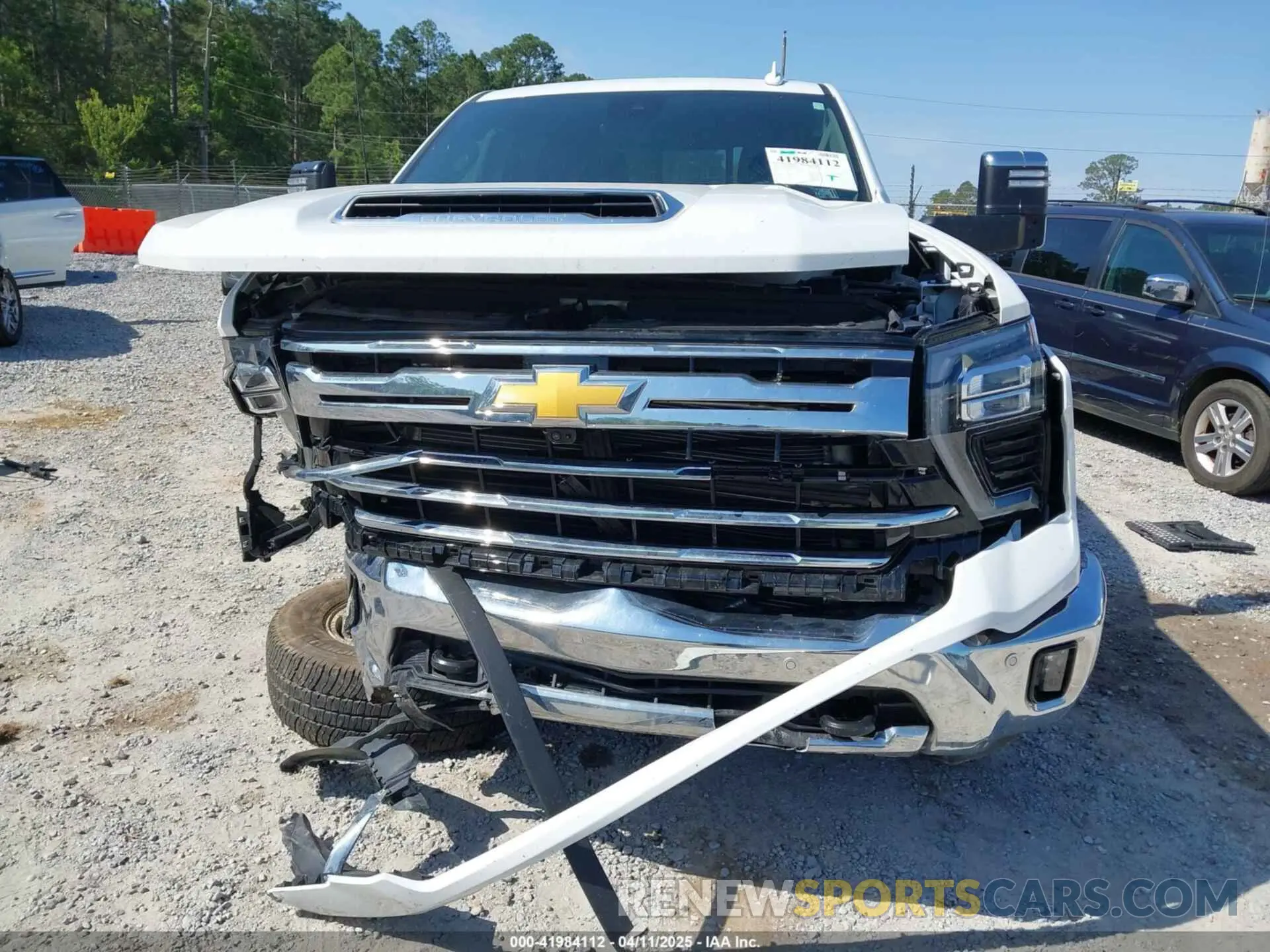 6 Фотография поврежденного автомобиля 1GC1KPEY0SF160711 CHEVROLET SILVERADO 2500HD 2025