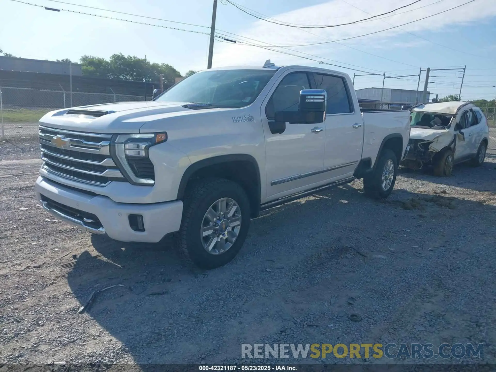 2 Photograph of a damaged car 1GC4KREY6SF238336 CHEVROLET SILVERADO 2500HD 2025