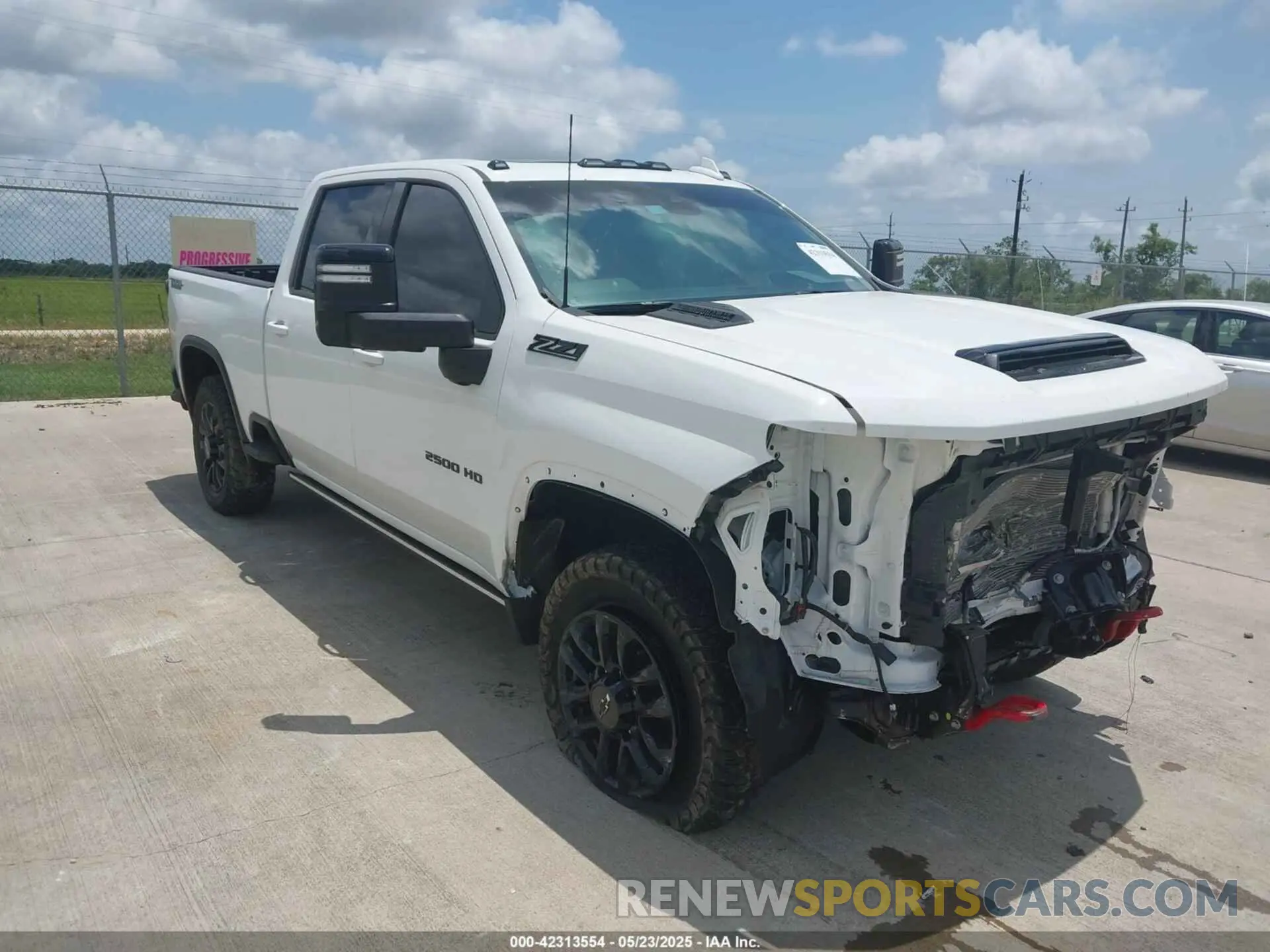 1 Photograph of a damaged car 2GC4KPEY8S1105363 CHEVROLET SILVERADO 2500HD 2025
