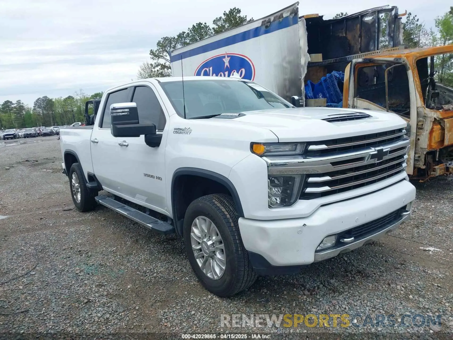 1 Photograph of a damaged car 1GC4YVEY8LF180240 CHEVROLET SILVERADO 3500HD 2020