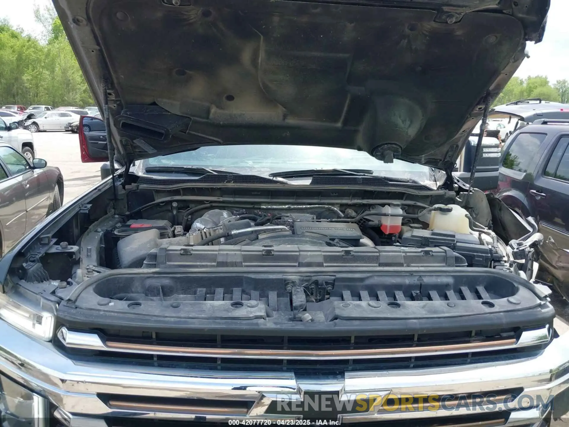 9 Photograph of a damaged car 2GC4YVEY1N1218448 CHEVROLET SILVERADO 3500HD 2022