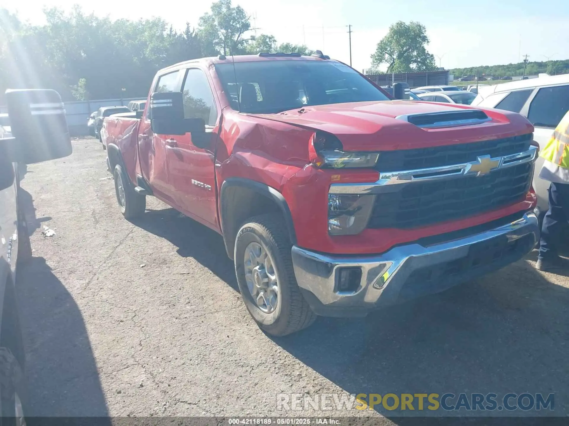 1 Photograph of a damaged car 1GC4YTE78RF343375 CHEVROLET SILVERADO 3500HD 2024