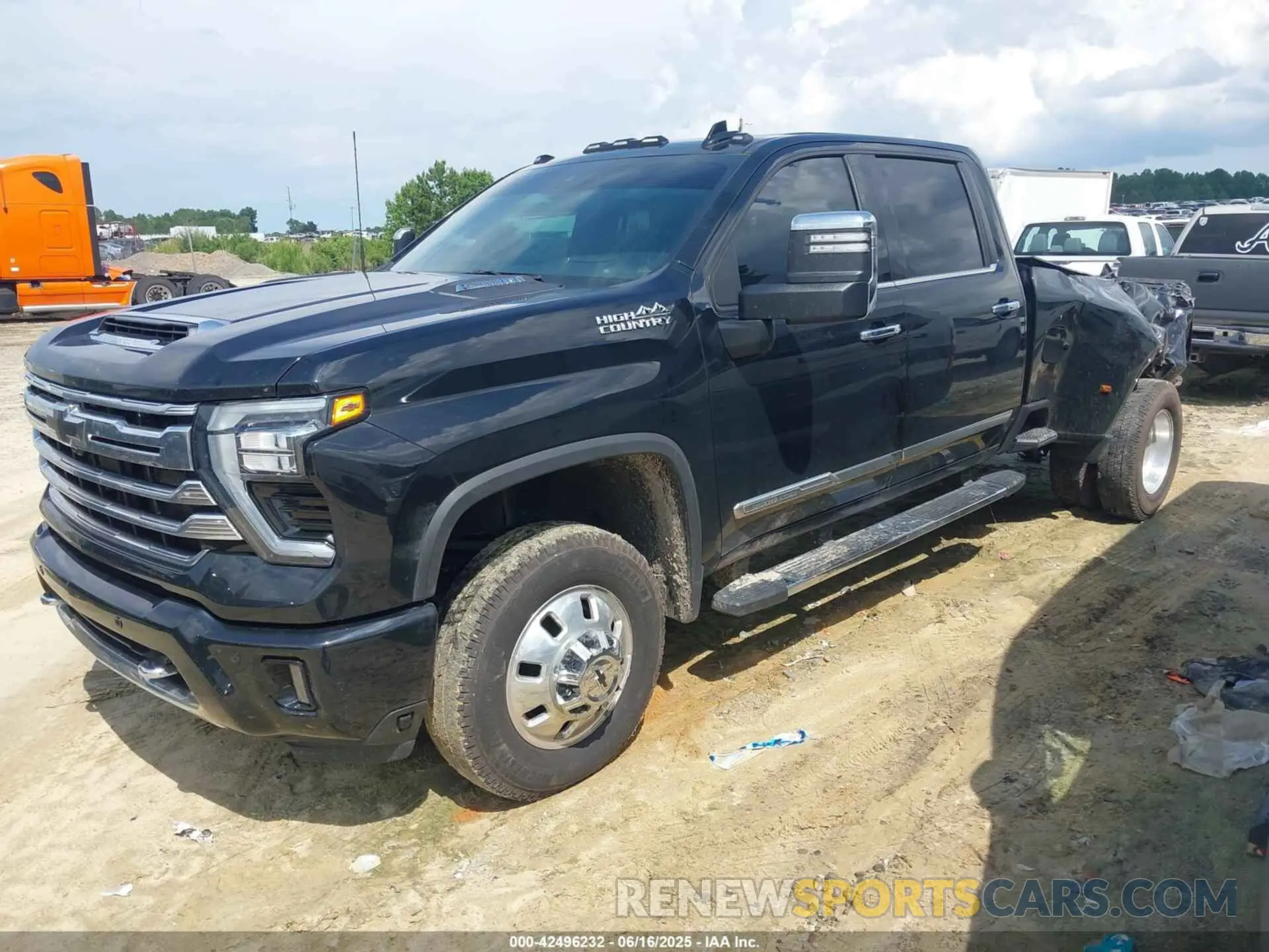 2 Photograph of a damaged car 1GC4YVEY7RF394483 CHEVROLET SILVERADO 3500HD 2024