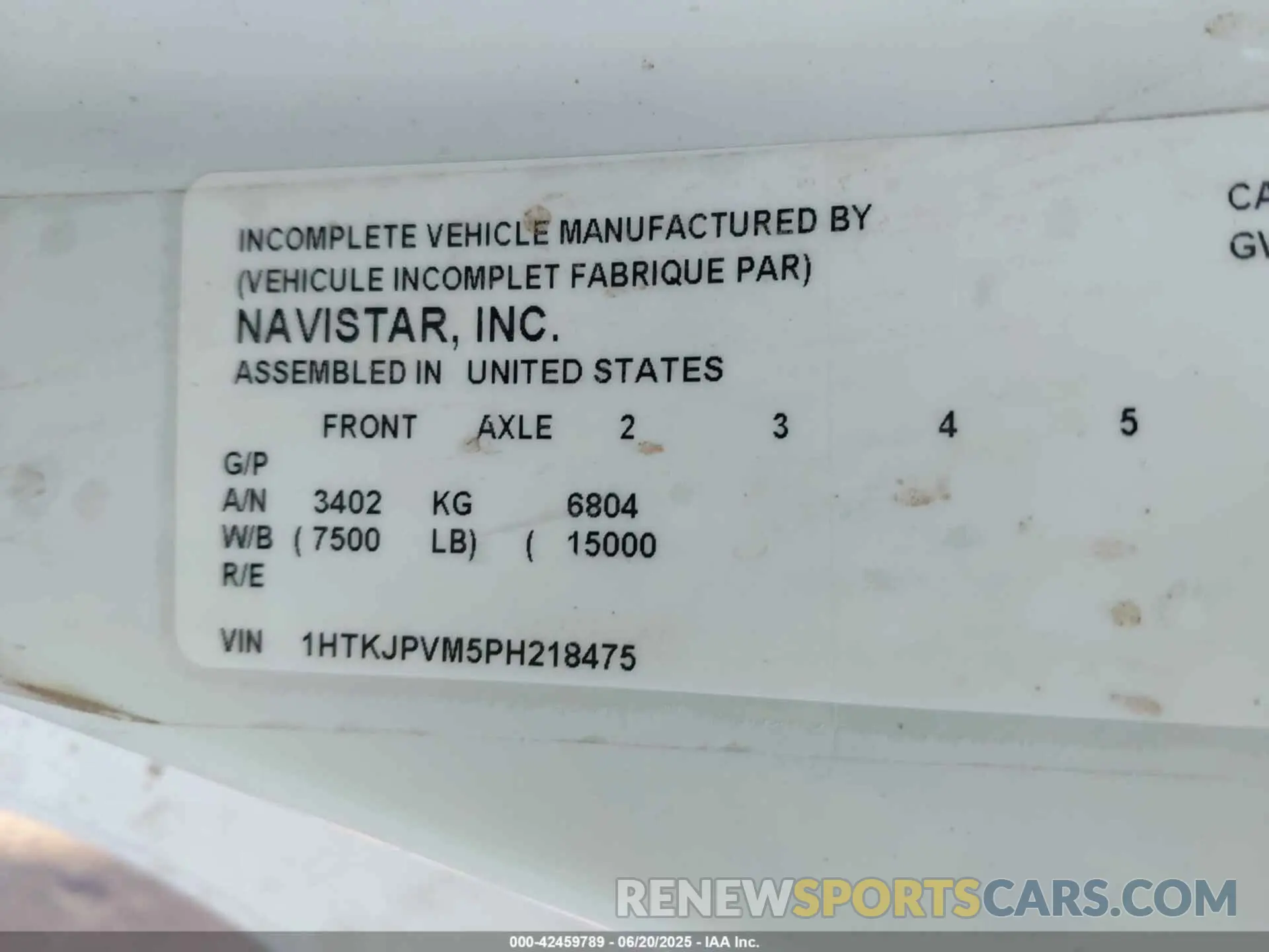 8 Фотография поврежденного автомобиля 1HTKJPVM5PH218475 CHEVROLET SILVERADO MD 2023