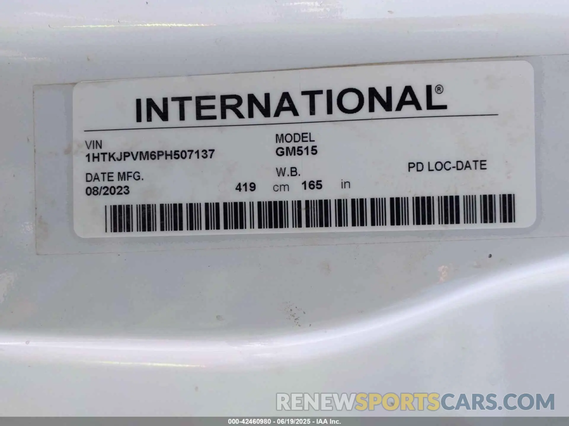 8 Фотография поврежденного автомобиля 1HTKJPVM6PH507137 CHEVROLET SILVERADO MD 2023